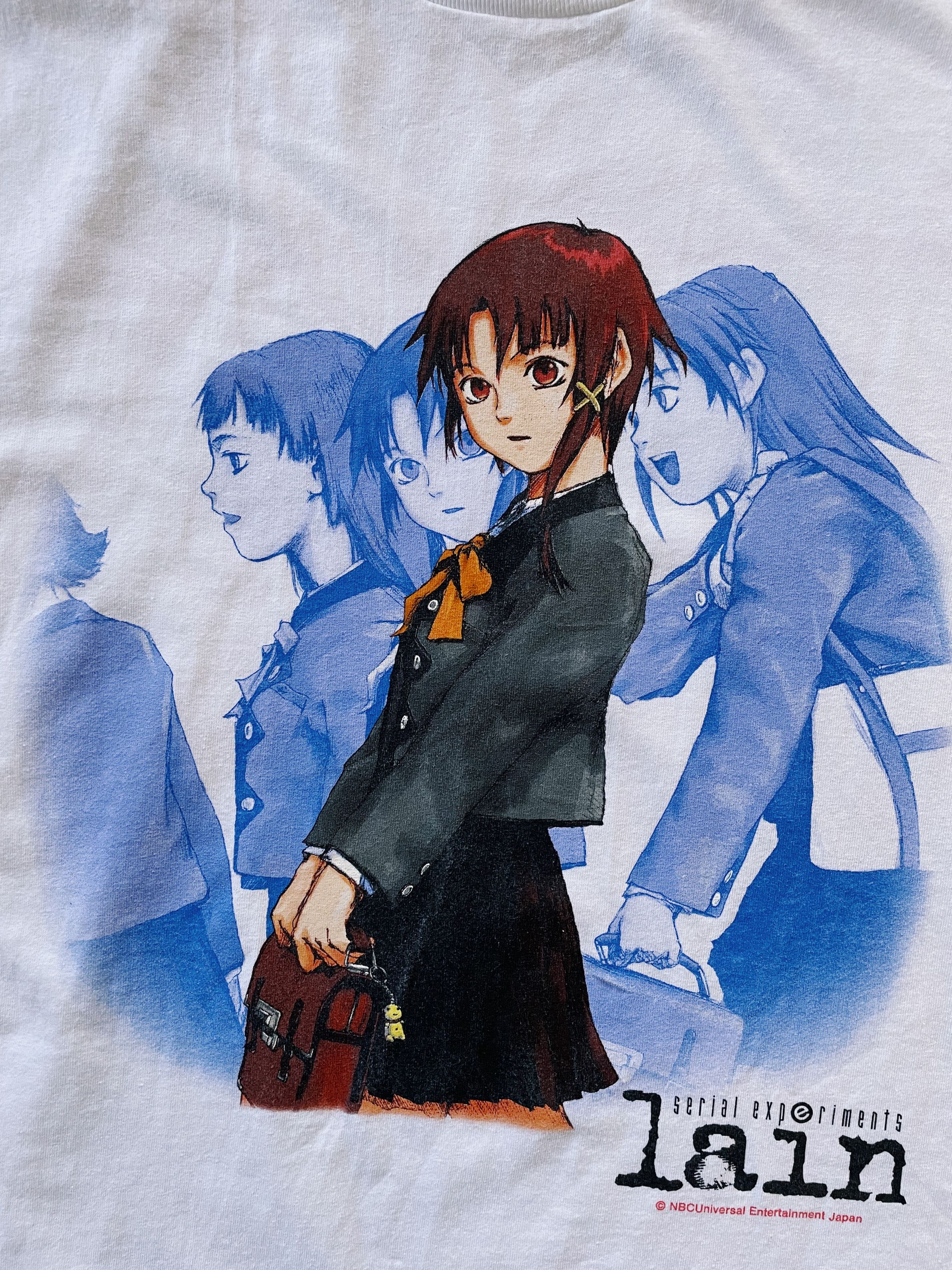 Anime Geeks Rule x Serial Experiments Lain Vol. 3 Licensed T-shirt Size US L / EU 52-54 / 3 - 3 Thumbnail