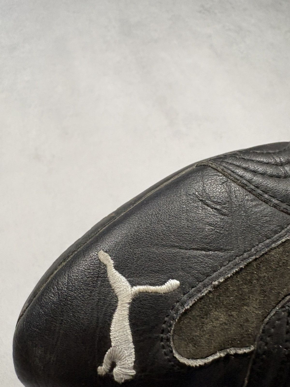 Puma Puma Speed Cat Black Driving Leather Shoes Vintage 2000s Y2K Size US 7 / EU 40 - 19 Thumbnail