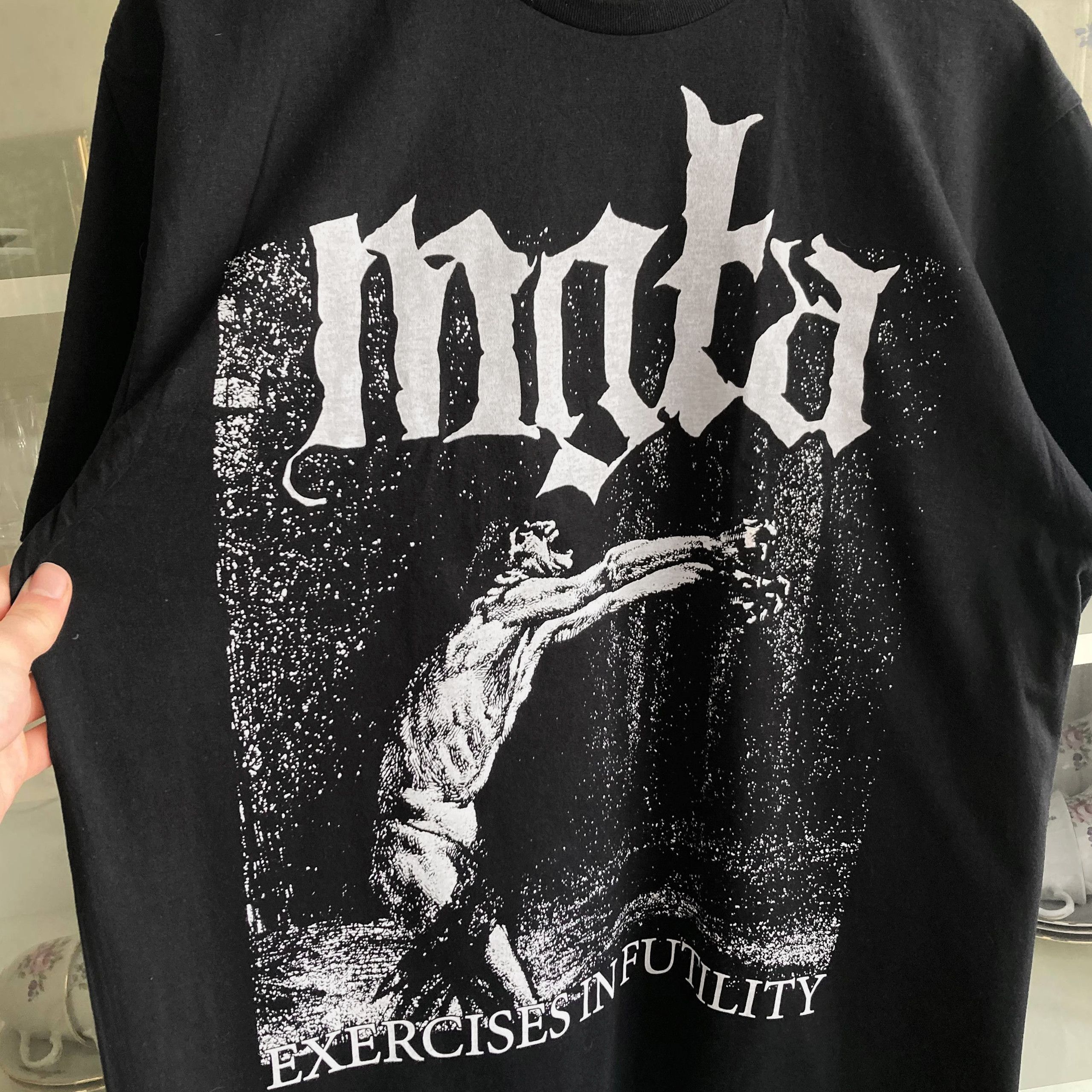 Band Tees T-shirt Mgla - Exercises in Futility - black metal band Size US L / EU 52-54 / 3 - 3 Thumbnail