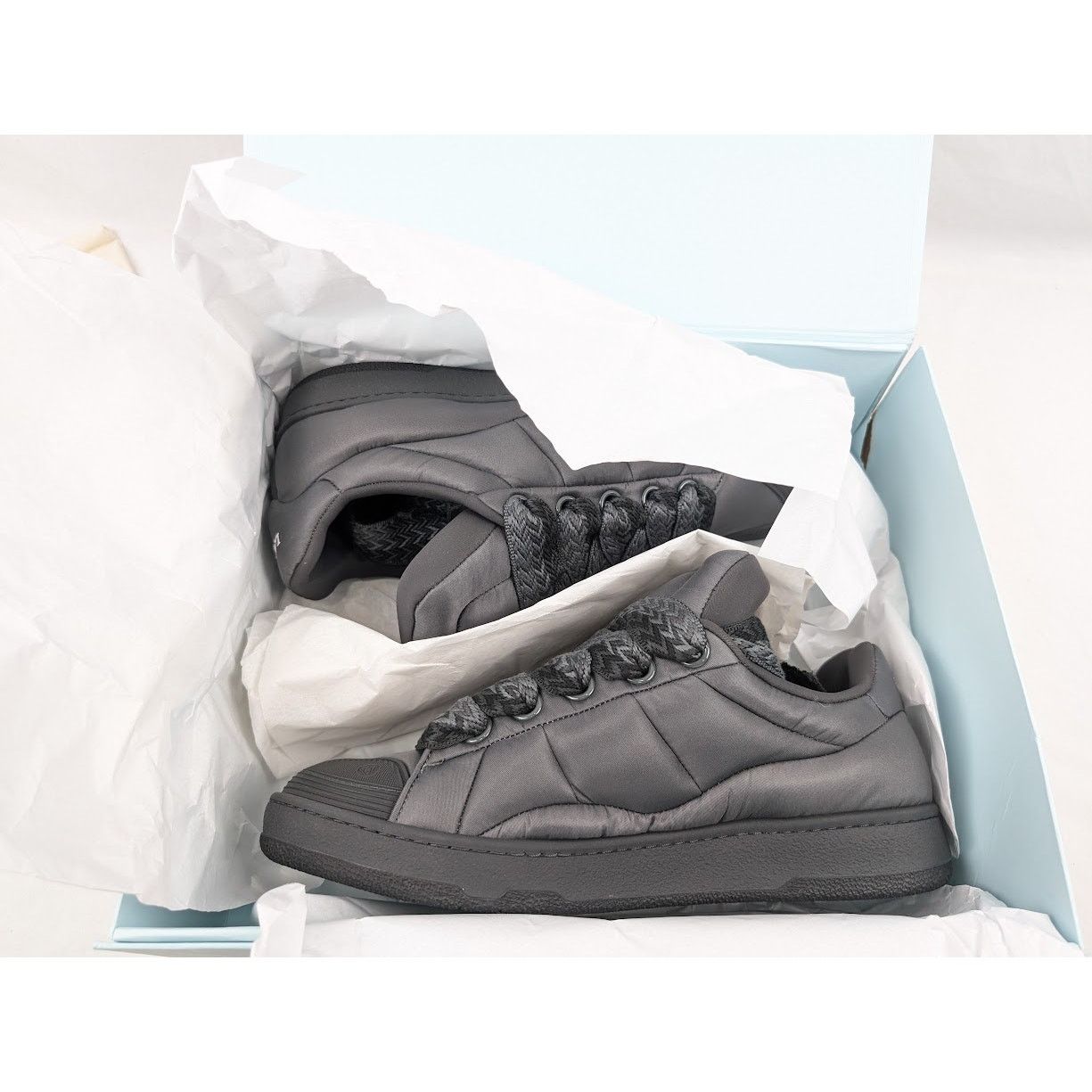 Lanvin o1rshd1 Curb XL Sneakers in Loden Size US 13 / EU 46 - 22 Thumbnail