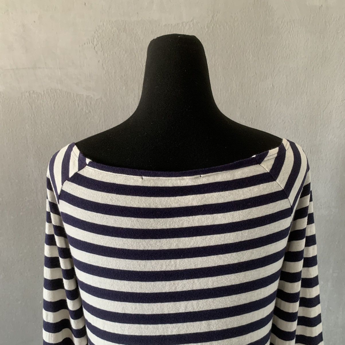 Limi Feu Limi Feu Stripes Off Shoulder Dress Size S / US 4 / IT 40 - 8 Thumbnail