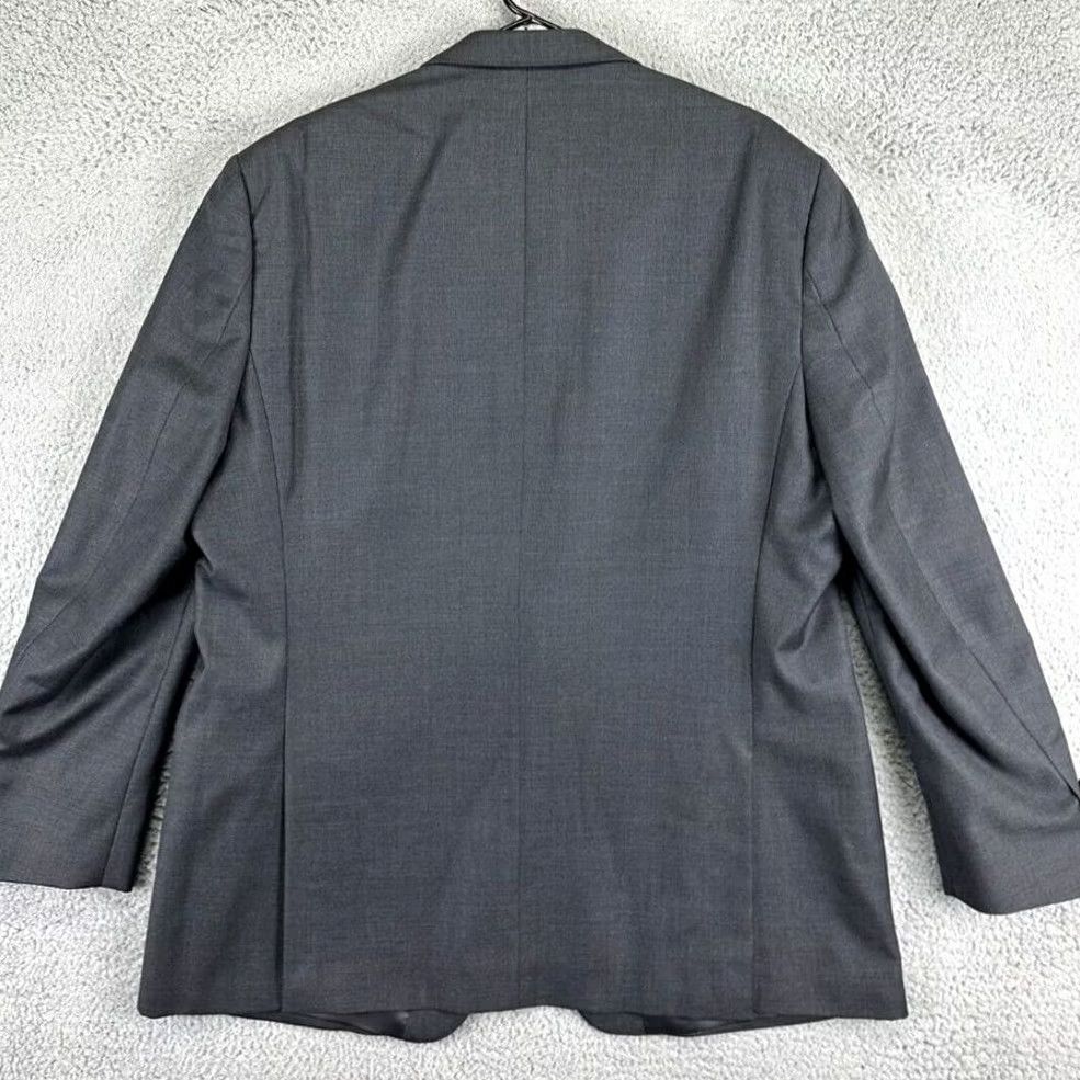 Ralph Lauren Ralph Lauren Jacket Mens 46 Gray Wool Blazer Adult 46L Long Dark Grey Sports Coat Office Size 46R - 2 Thumbnail