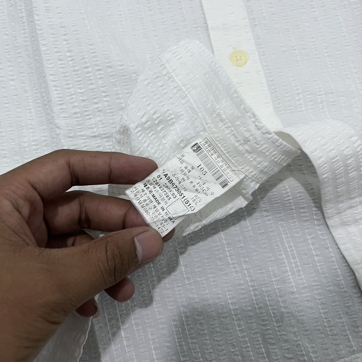 Givenchy Givenchy True White Shirt Luxury Brand Size US L / EU 52-54 / 3 - 6 Thumbnail