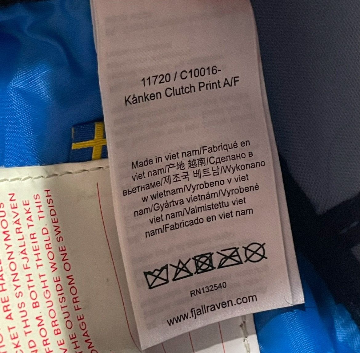 Acne Studios × Fjallraven Acne Studios Fjallraven Bag Backpack Crossbody Mini Camo Size ONE SIZE - 13 Thumbnail