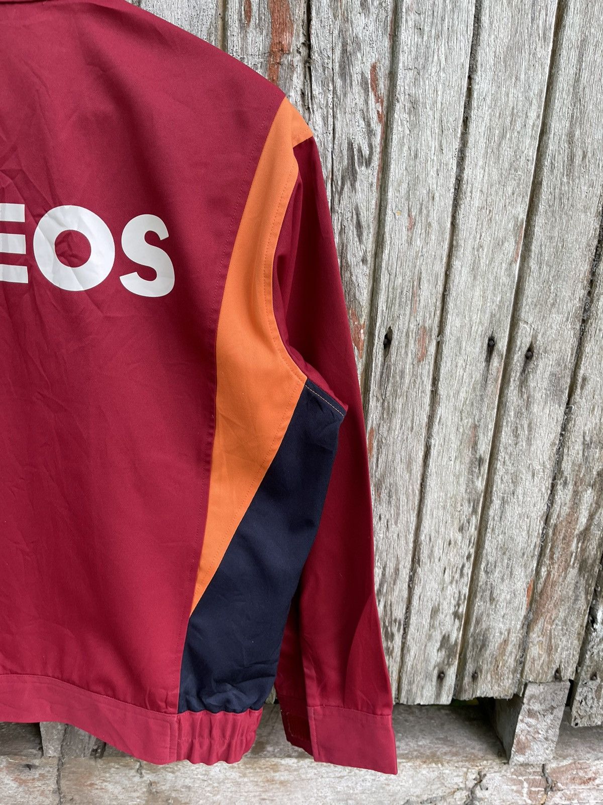 Japanese Brand Japanese ENEOS Red Workwear Jacket Colorblock Uniform Style Size US M / EU 48-50 / 2 - 7 Thumbnail