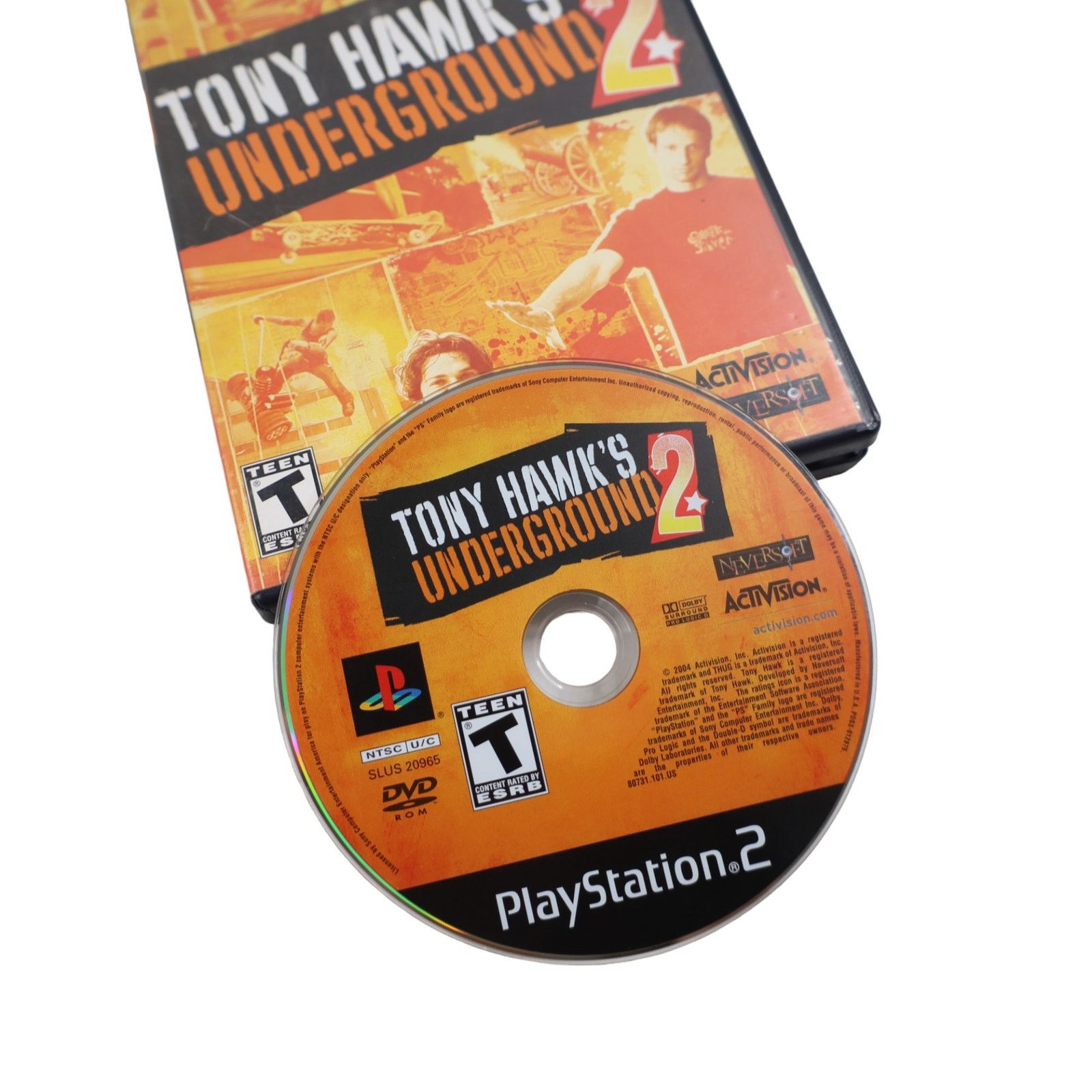 Playstation × Vintage Vintage PlayStation 2 Tony Hawks Underground 2 Game Size ONE SIZE - 4 Thumbnail