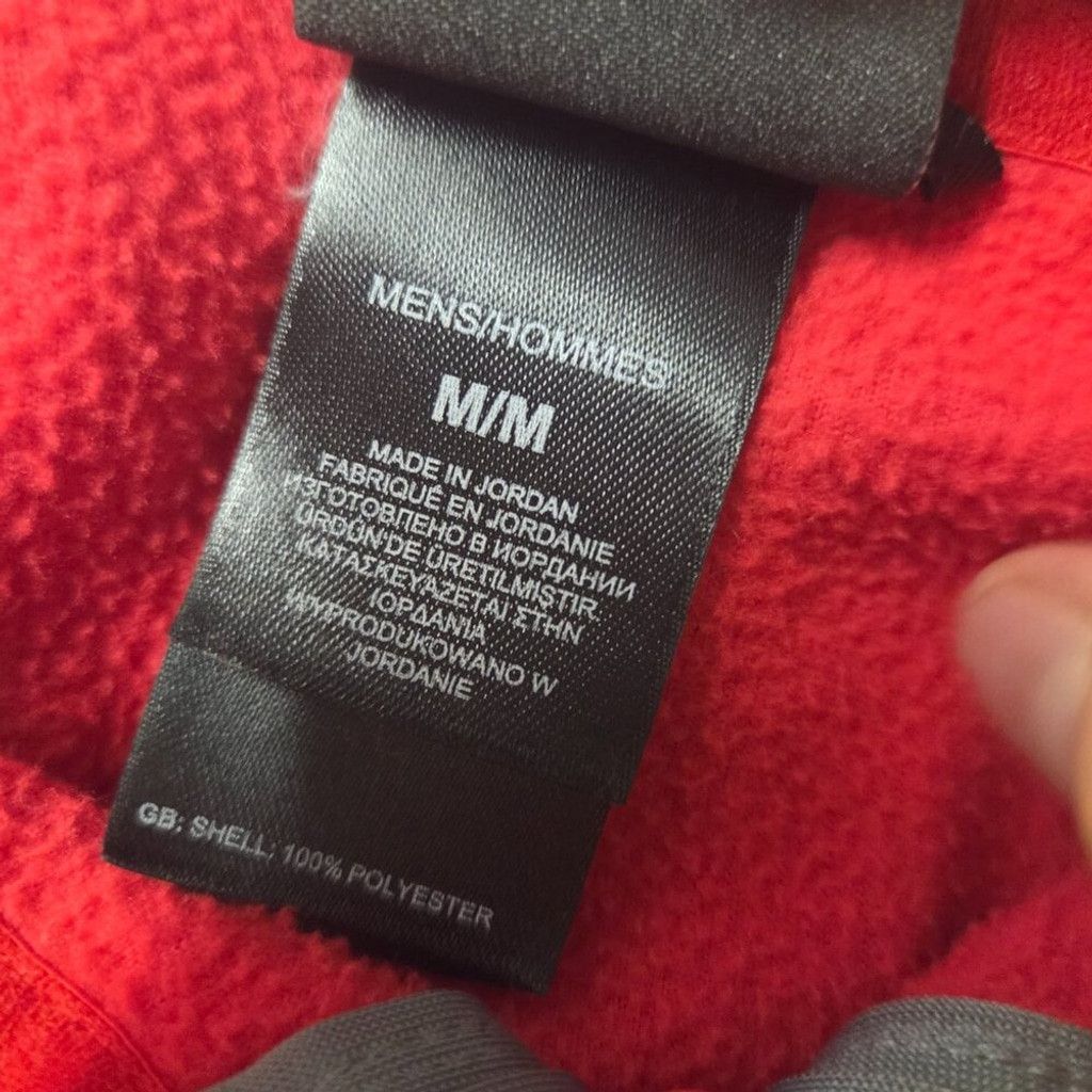 The North Face North Face Fleece PulloverBright Red, Medium 1/4 zip Collard Size US M / EU 48-50 / 2 - 5 Thumbnail