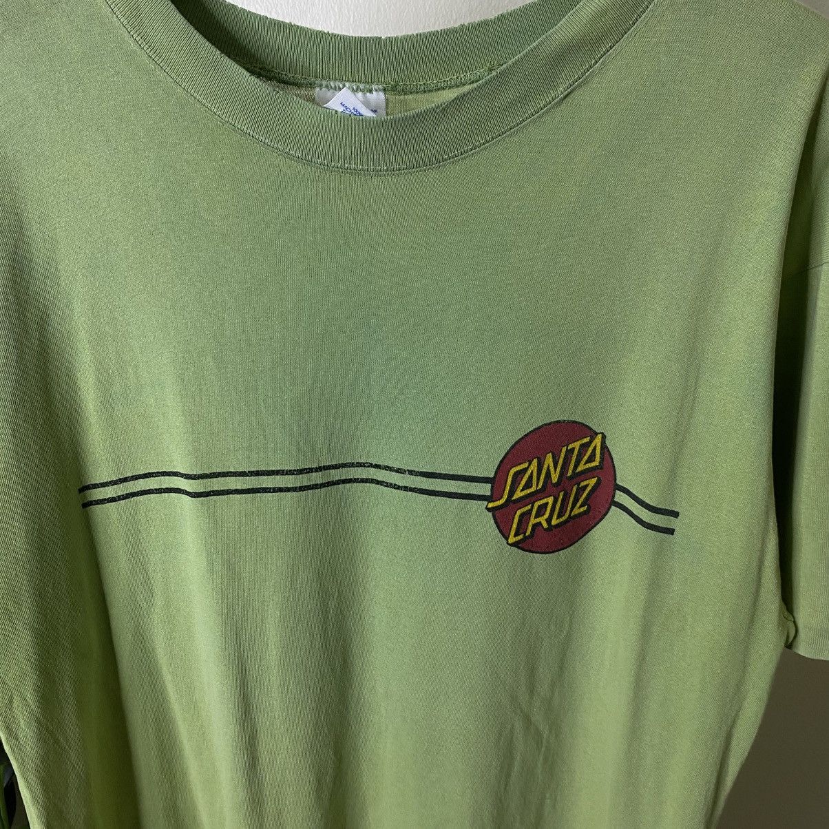 Santa Cruz Skateboards Vintage 1990s Santa Cruz Skateboards Belton Tag T Shirt Size US L / EU 52-54 / 3 - 8 Thumbnail