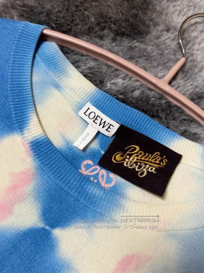Loewe Loewe Women's Knit Sweater Tie-Dye Pure Silk New Sweater P Size S / US 4 / IT 40 - 2 Thumbnail