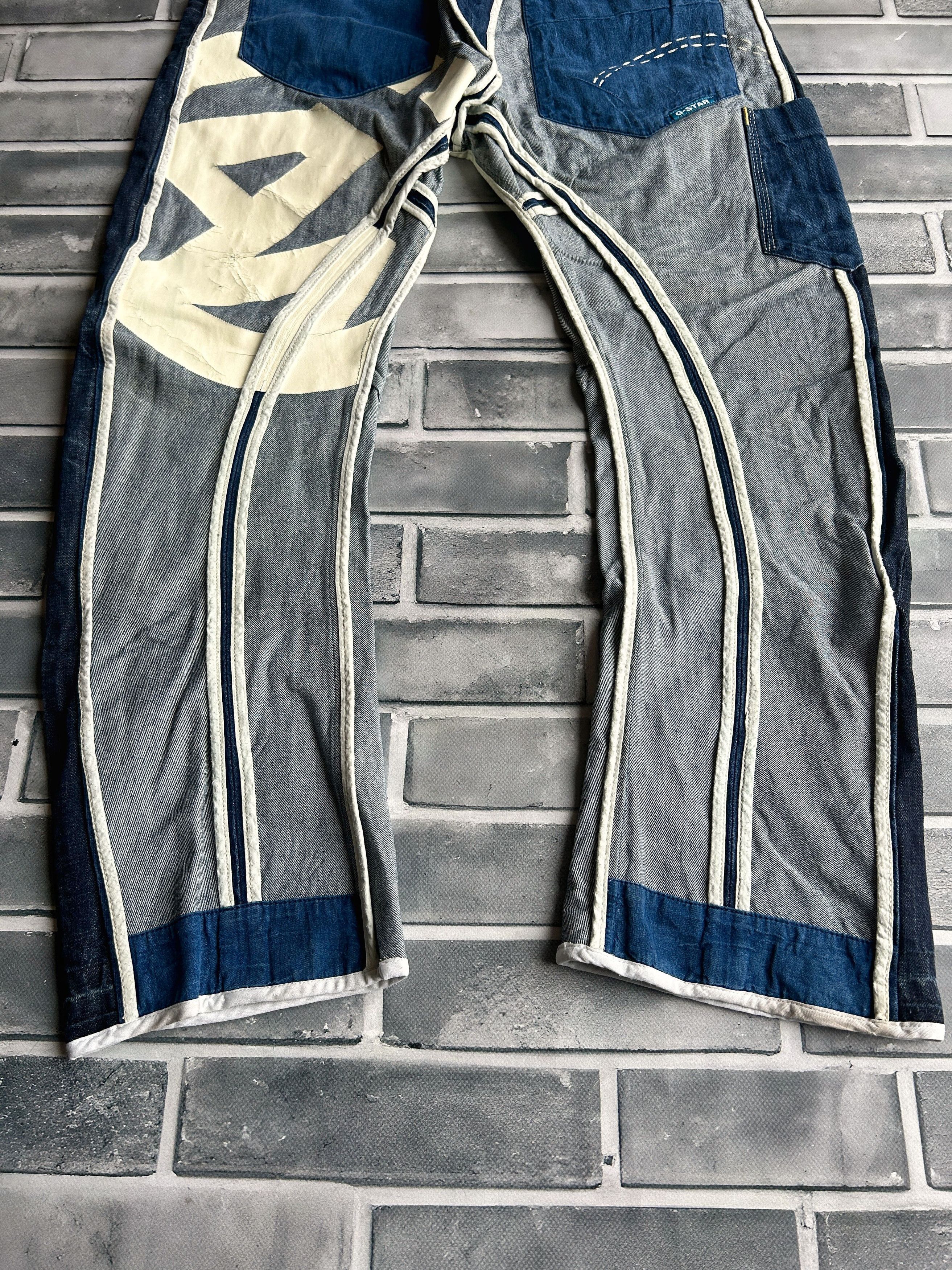 Vintage Vintage G-Star Balenciaga Style Bondage Cargo Pants Size US 32 / EU 48 - 4 Thumbnail