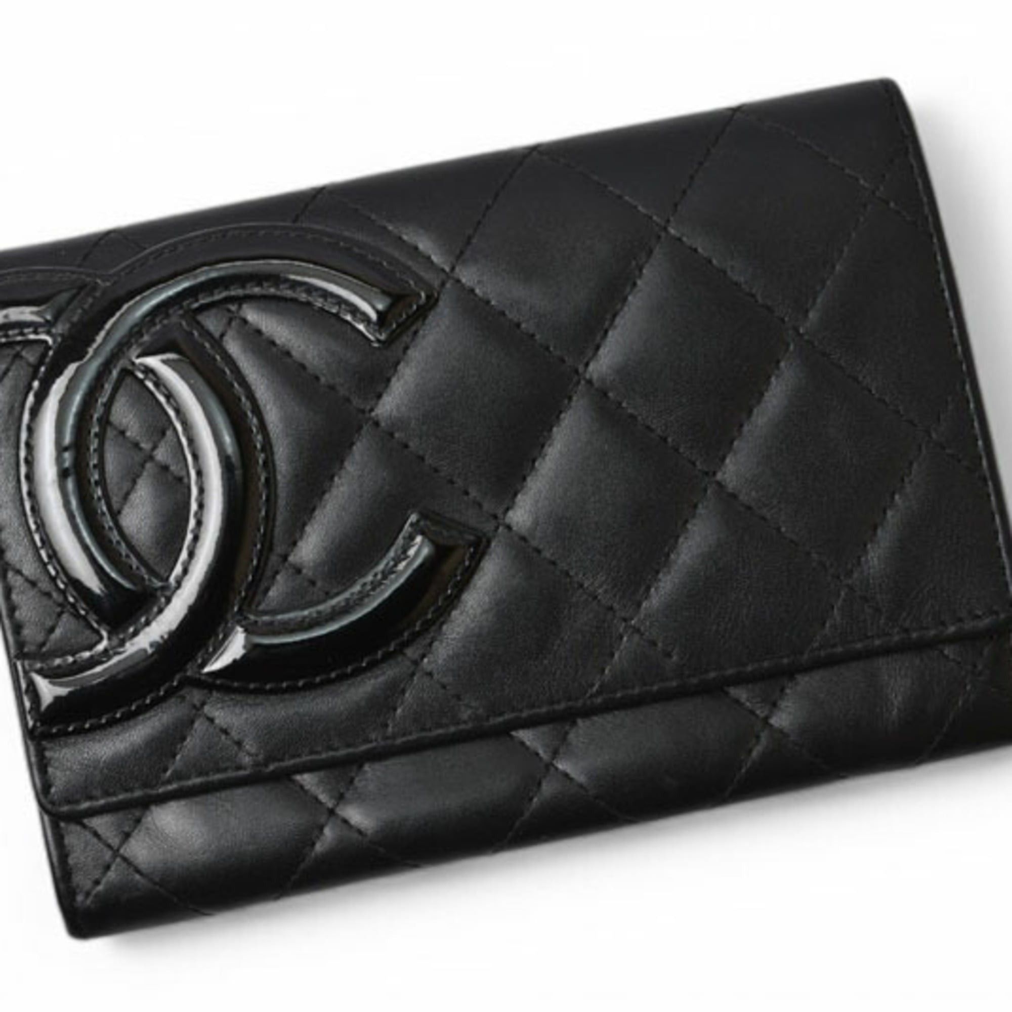 Chanel Chanel bi-fold wallet, Cambon A26722, black. Size ONE SIZE - 1 Thumbnail