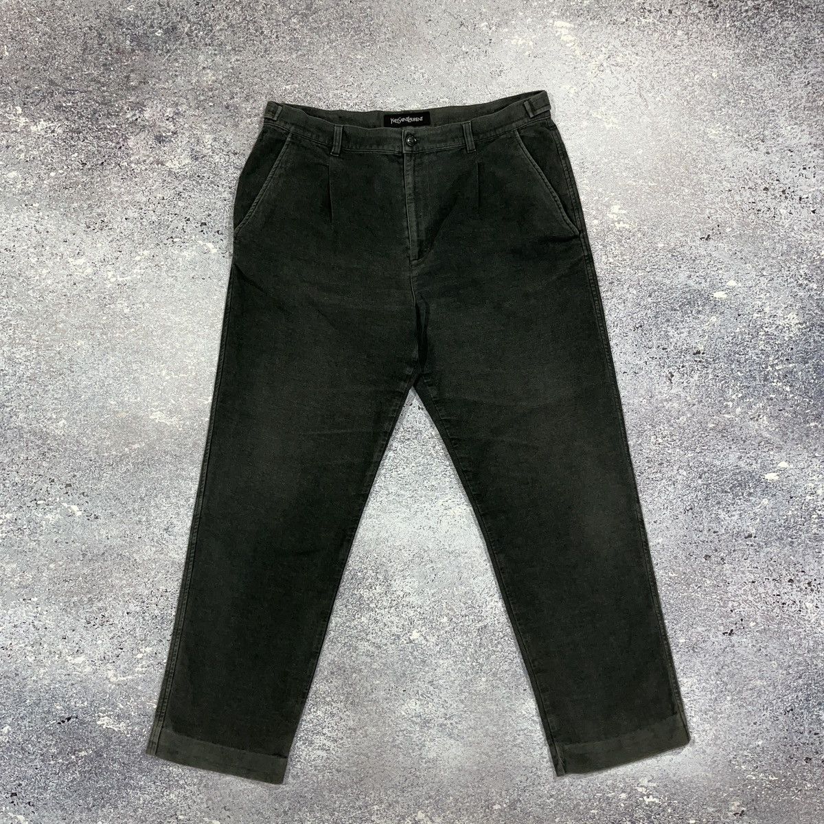 Yves Saint Laurent Vintage Cotton Trousers