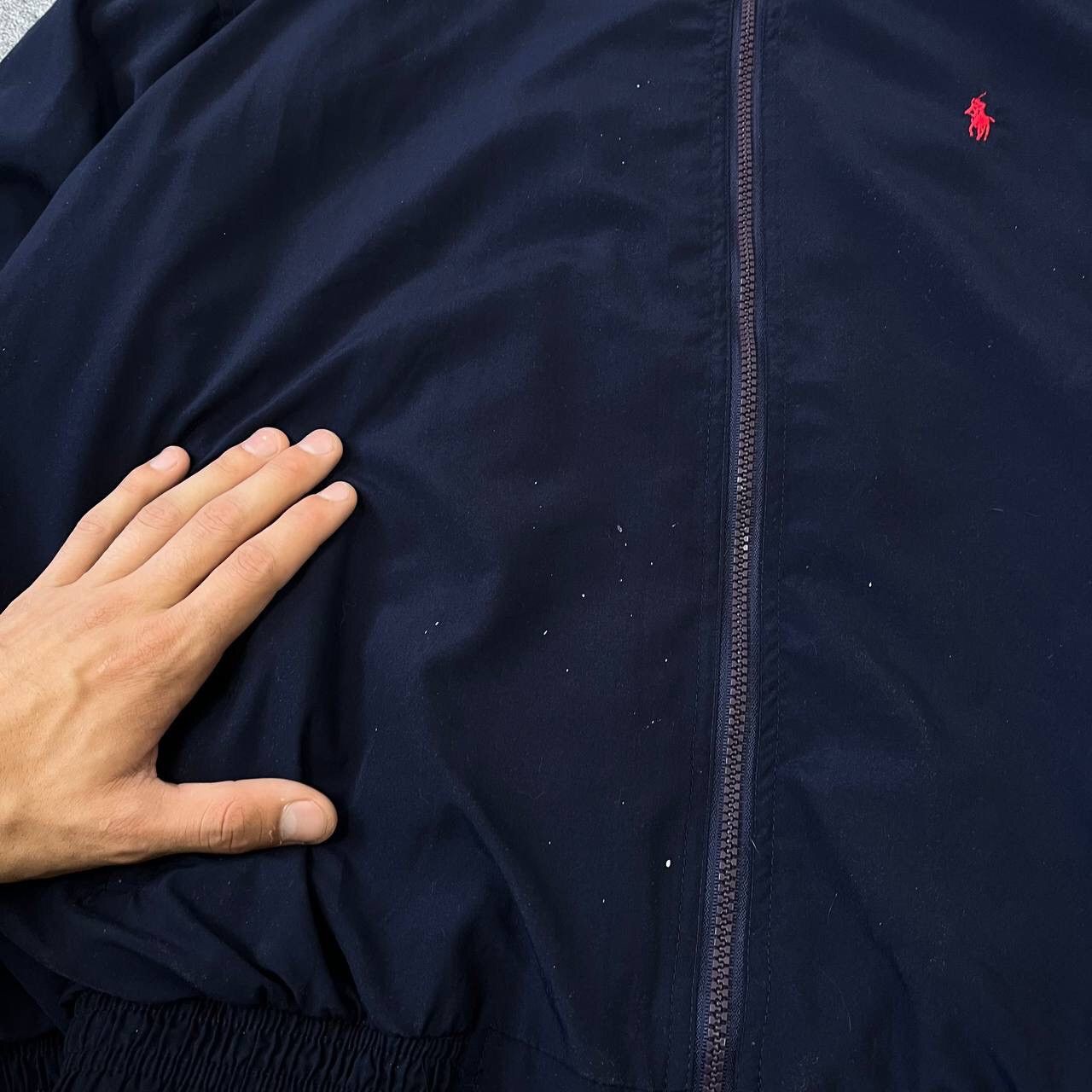 Vintage Vintage Polo Ralph Lauren Sport Big Logo Pony Jacket Bomber Size US M / EU 48-50 / 2 - 8 Thumbnail