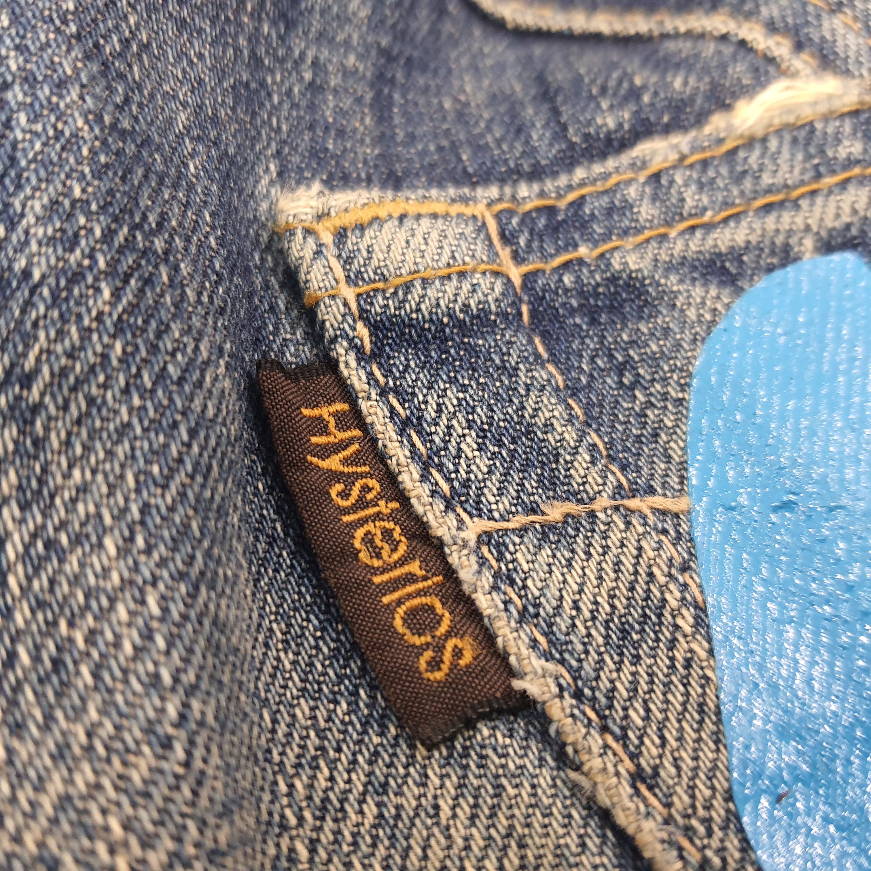 Hysteric Glamour Vintage Hysteric Glamour Japan 3Q Custom Logo Jeans C258N28 Size 27" / US 4 / IT 40 - 3 Thumbnail