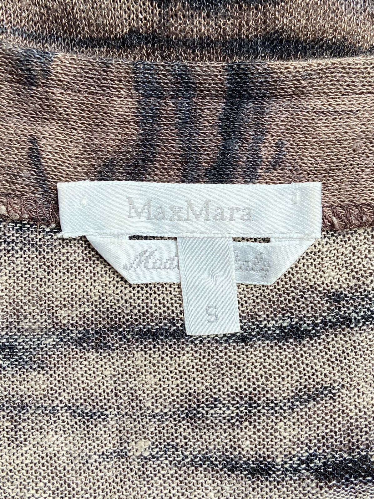 Max Mara MAX MARA Patterned Dress Size S / US 4 / IT 40 - 6 Thumbnail