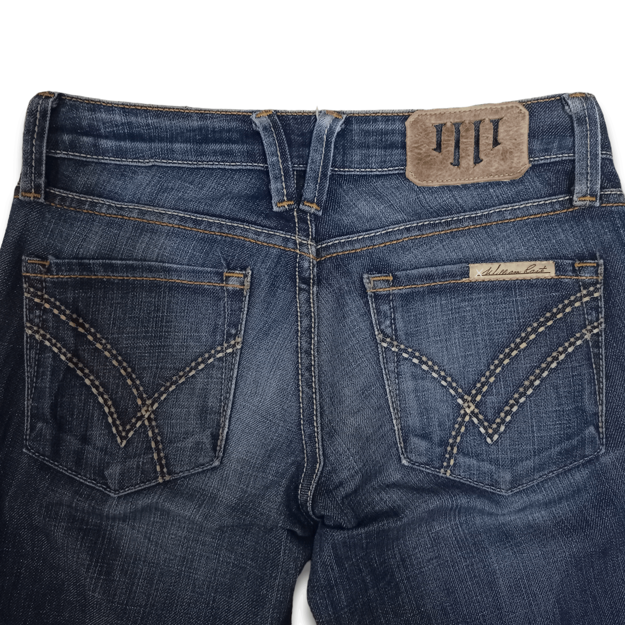 William Rast Vintage William Rast Faded Blue Wash Lean Flare Jeans 27x34 Size US 27 - 7 Thumbnail