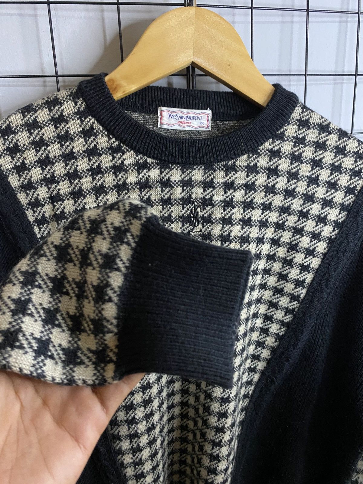 Vintage × Yves Saint Laurent Vintage Yves Saint Lauren Knitwear/Sweater Size US M / EU 48-50 / 2 - 10 Thumbnail