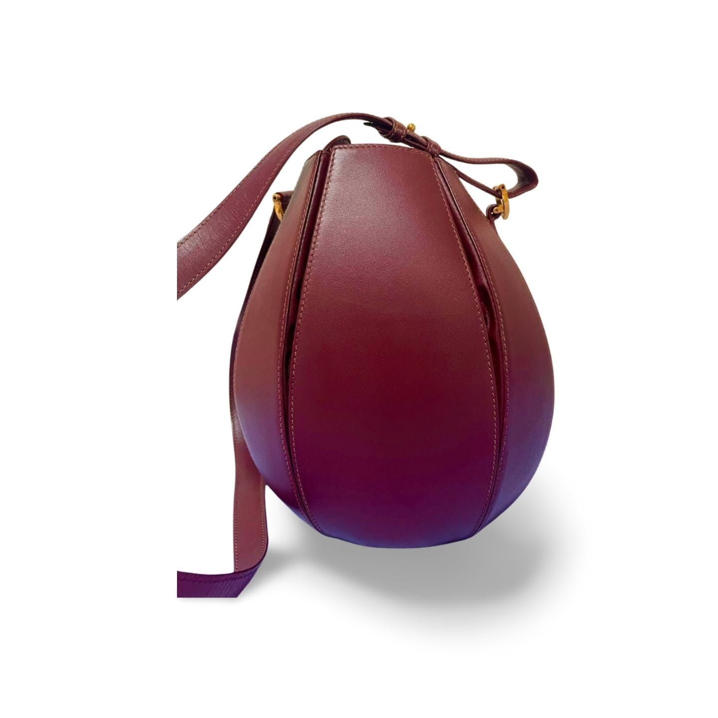 Cartier Vintage Cartier tulip 3 dimension hobo bucket shoulder bag Size ONE SIZE - 2 Thumbnail