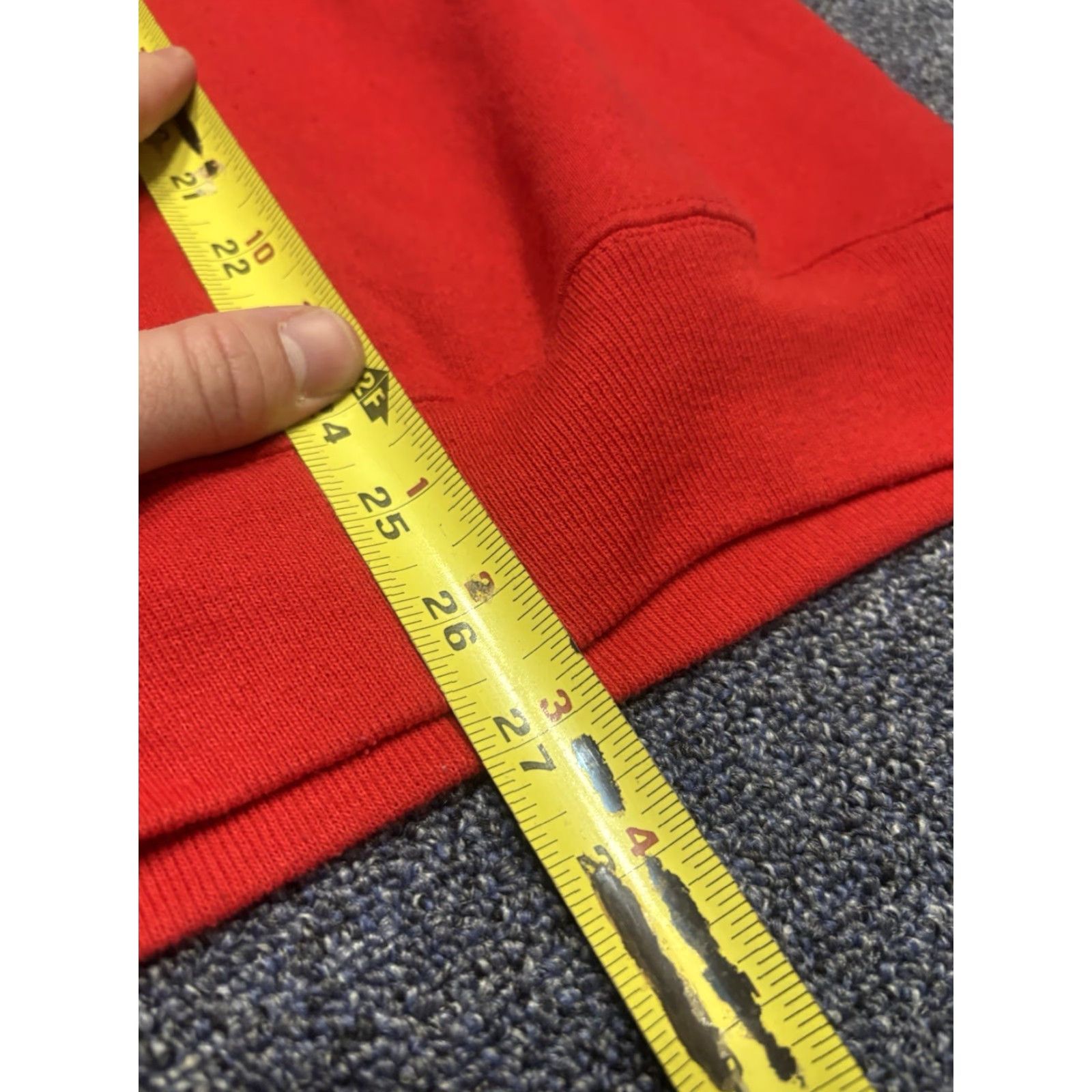 Vintage VINTAGE 90s Teacher Sweatshirt Crewneck XL Red M&C Sportswear Women Sweatshirt Embroidered Crew Neck Pullover All Seasons Size XL / US 12-14 / IT 48-50 - 5 Thumbnail