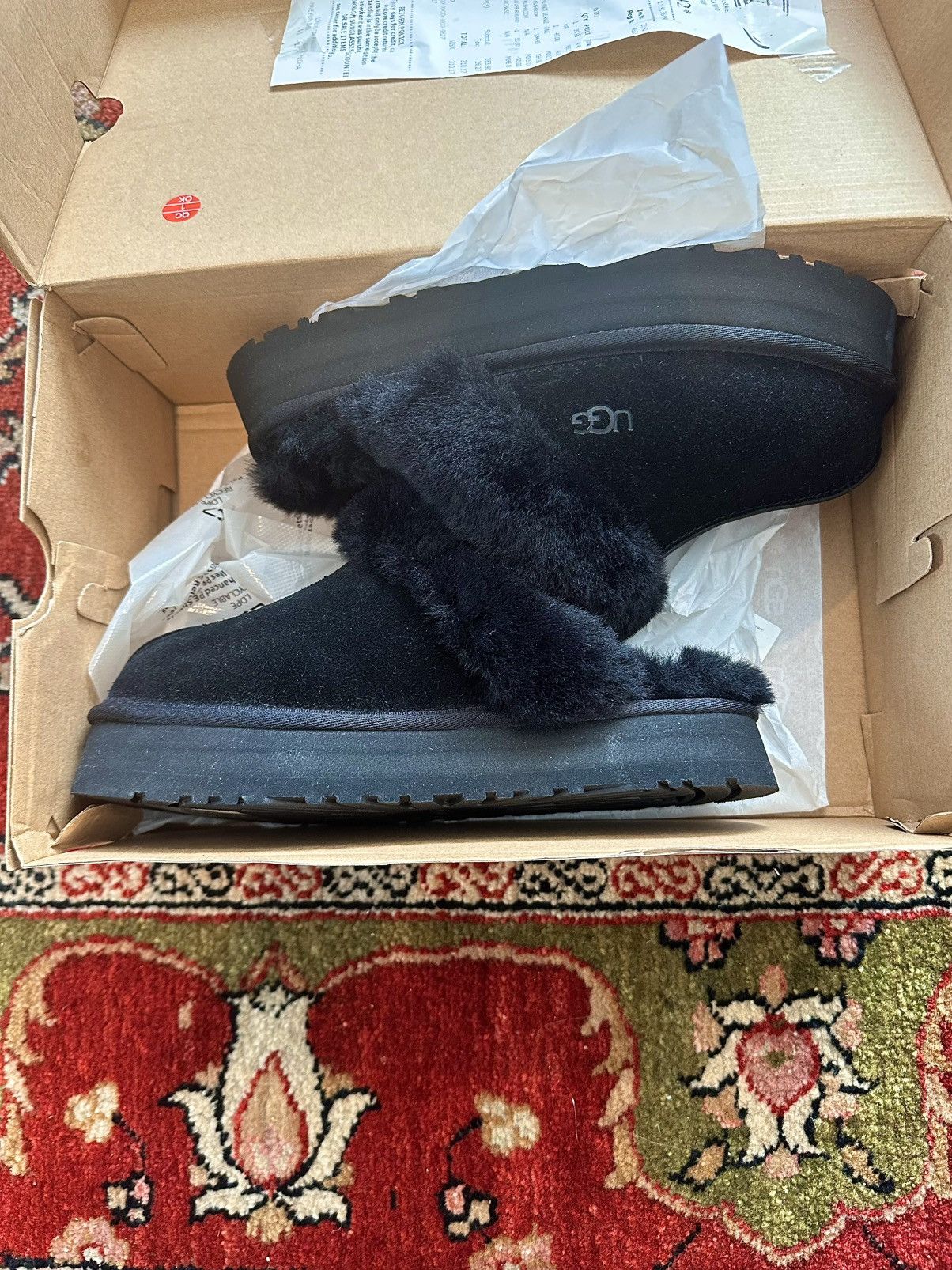 Ugg Women’s Ugg Disquette Slippers Size US 8 / IT 38 - 1 Thumbnail