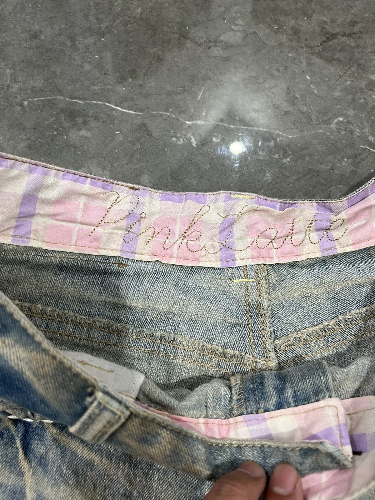 If Six Was Nine × Japanese Brand × Le Grande Bleu (L.G.B.) Pink latte vkei styled Size 30" / US 8 / IT 44 - 4 Thumbnail