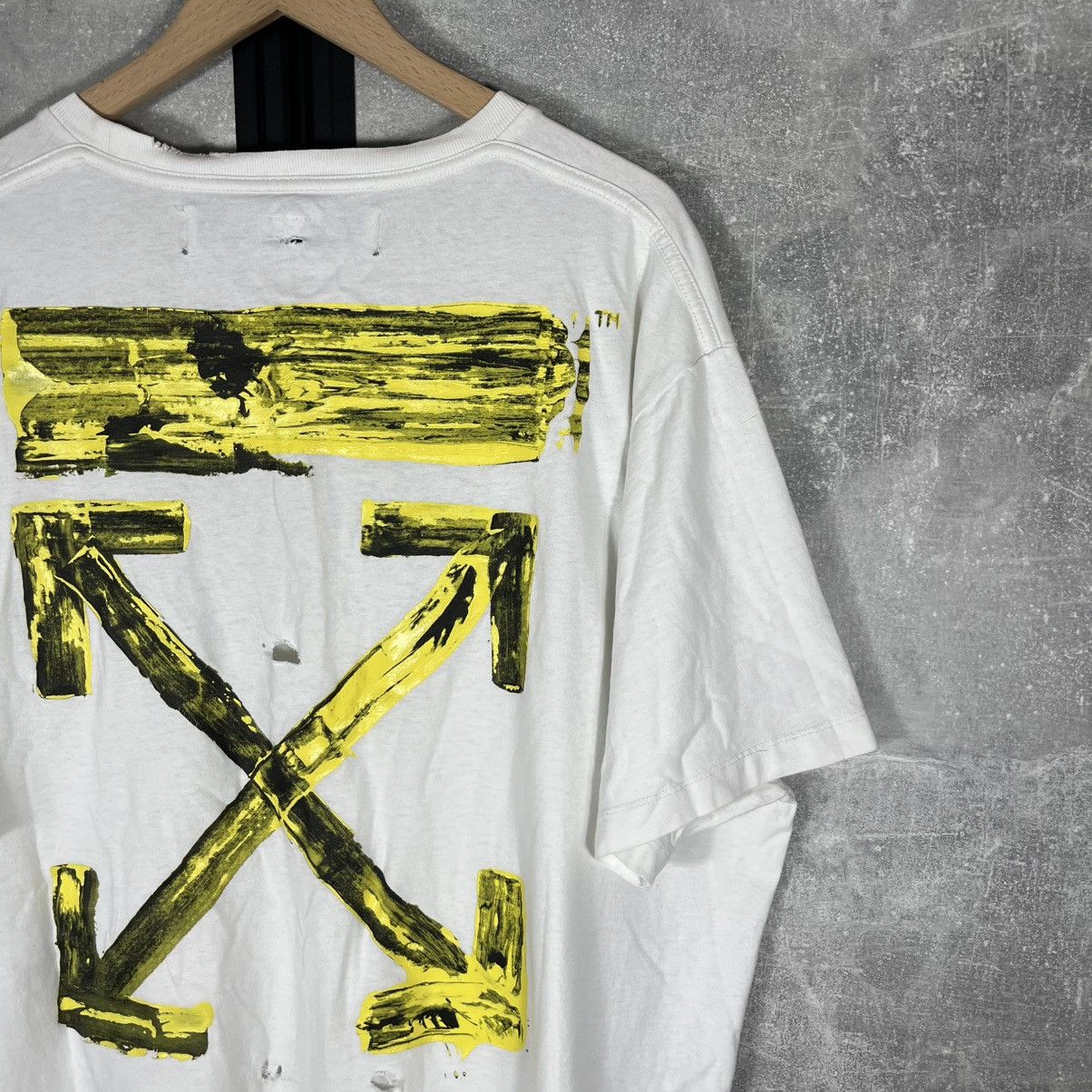 Off-White OFF WHITE ACRYLIC ARROWS VINTAGE TEE TSHIRT VIRGIL ABLOH Size US XL / EU 56 / 4 - 3 Thumbnail