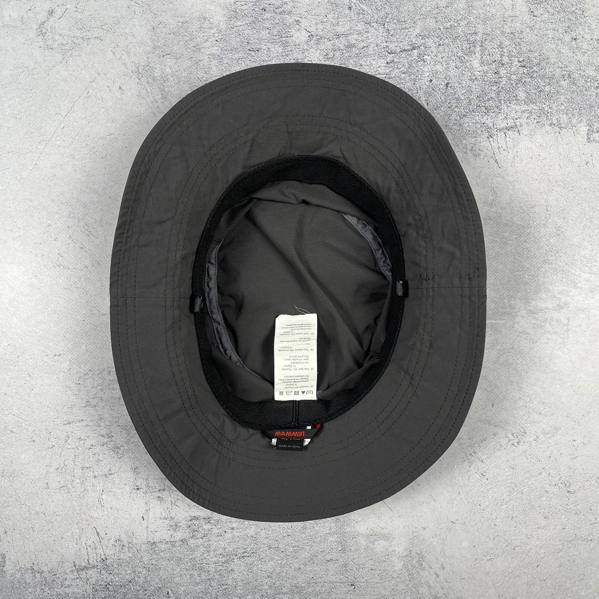 Mammut Mammut Grey Nylon Techwear Gorpcore Bucket Hat Panama Size ONE SIZE - 7 Thumbnail