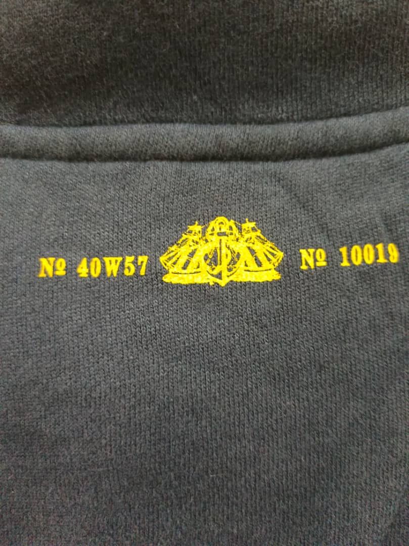 Nautica NAUTICA Navy Yellow 1983 Coastal Horizon Half Zip Sweatshirt Size US XL / EU 56 / 4 - 10 Thumbnail