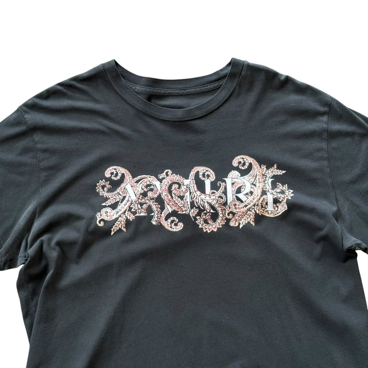 Amiri Amiri Core Logo Paisley Allover Tee FW21 Size US L / EU 52-54 / 3 - 2 Thumbnail
