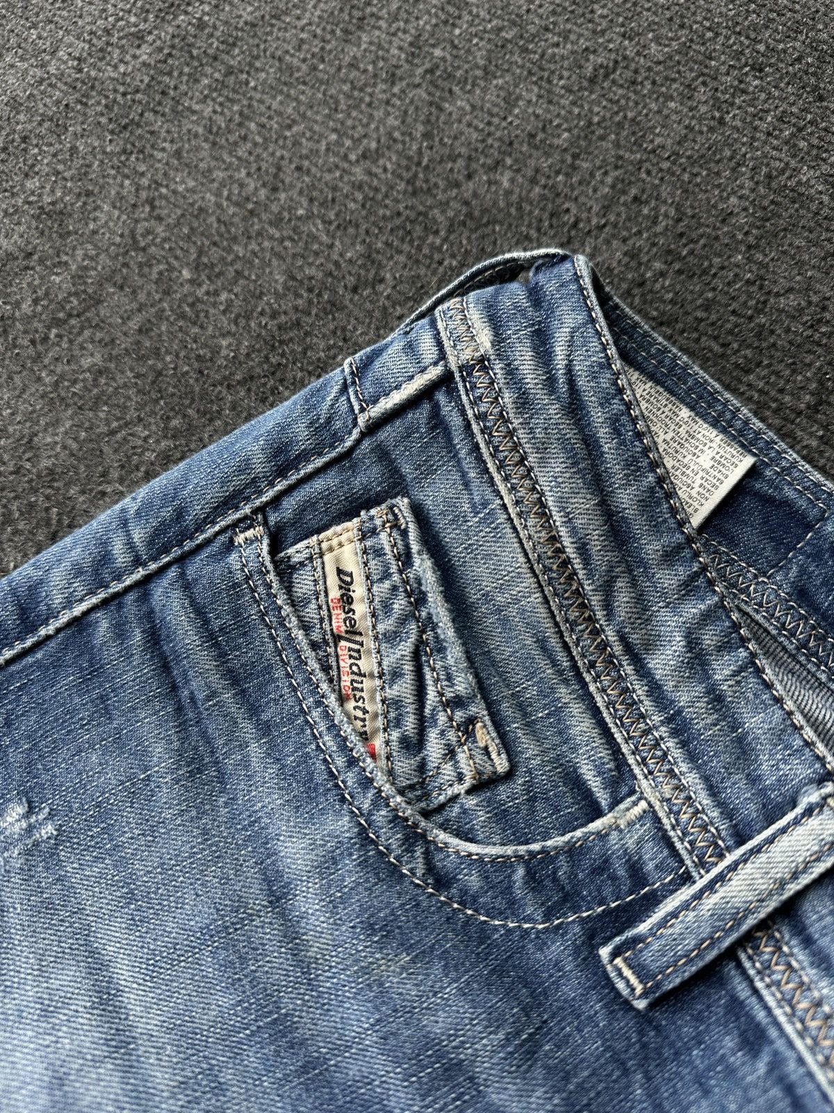 Diesel OPIUM 🚨 DIESEL WMN DENIM JEANS AVANT GARDE Y2K IFSIXWASNINE Size 28" / US 6 / IT 42 - 7 Thumbnail