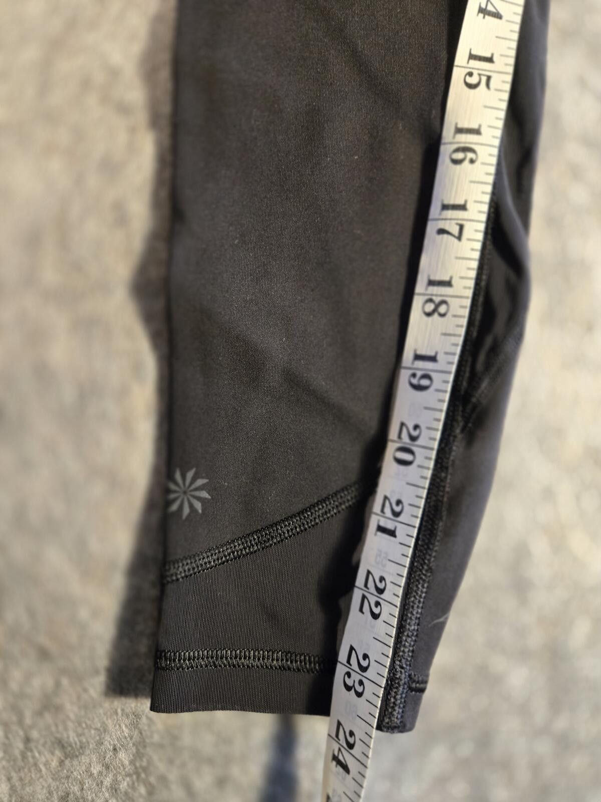 Other Athleta Stealth Mesh Black Leggings Sz S Yoga Gym Training Size 28" / US 6 / IT 42 - 9 Thumbnail