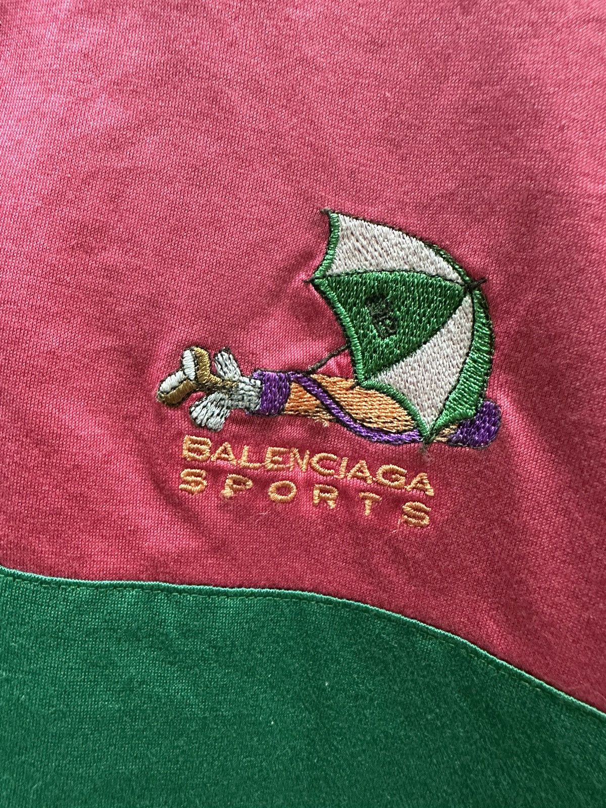 Balenciaga Vintage Balenciaga Sport L/S Polos Size US M / EU 48-50 / 2 - 7 Thumbnail