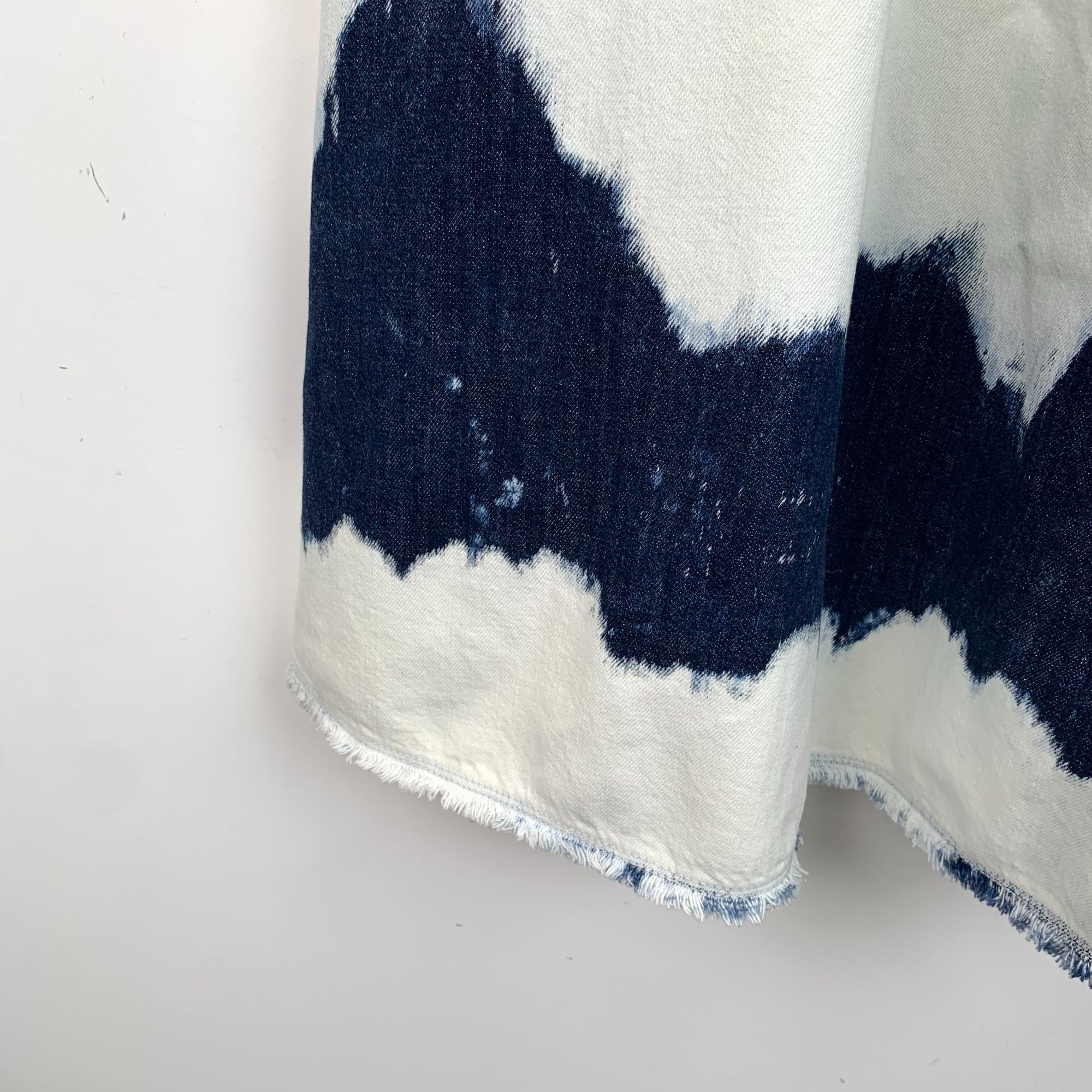 Dior Dior Tie-Dye Maxi Skirt With Pockets & Frayed Hem Size M / US 6-8 / IT 42-44 - 4 Thumbnail
