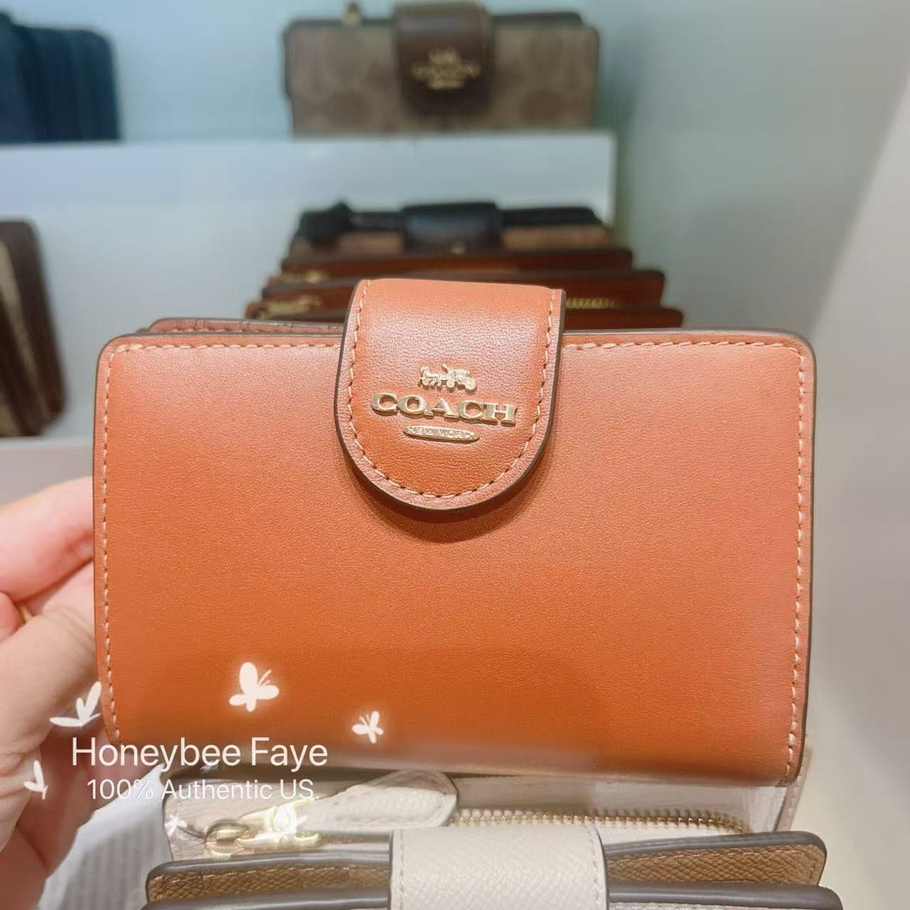Coach Medium Corner Zip Wallet CBO32 Size ONE SIZE - 2 Thumbnail