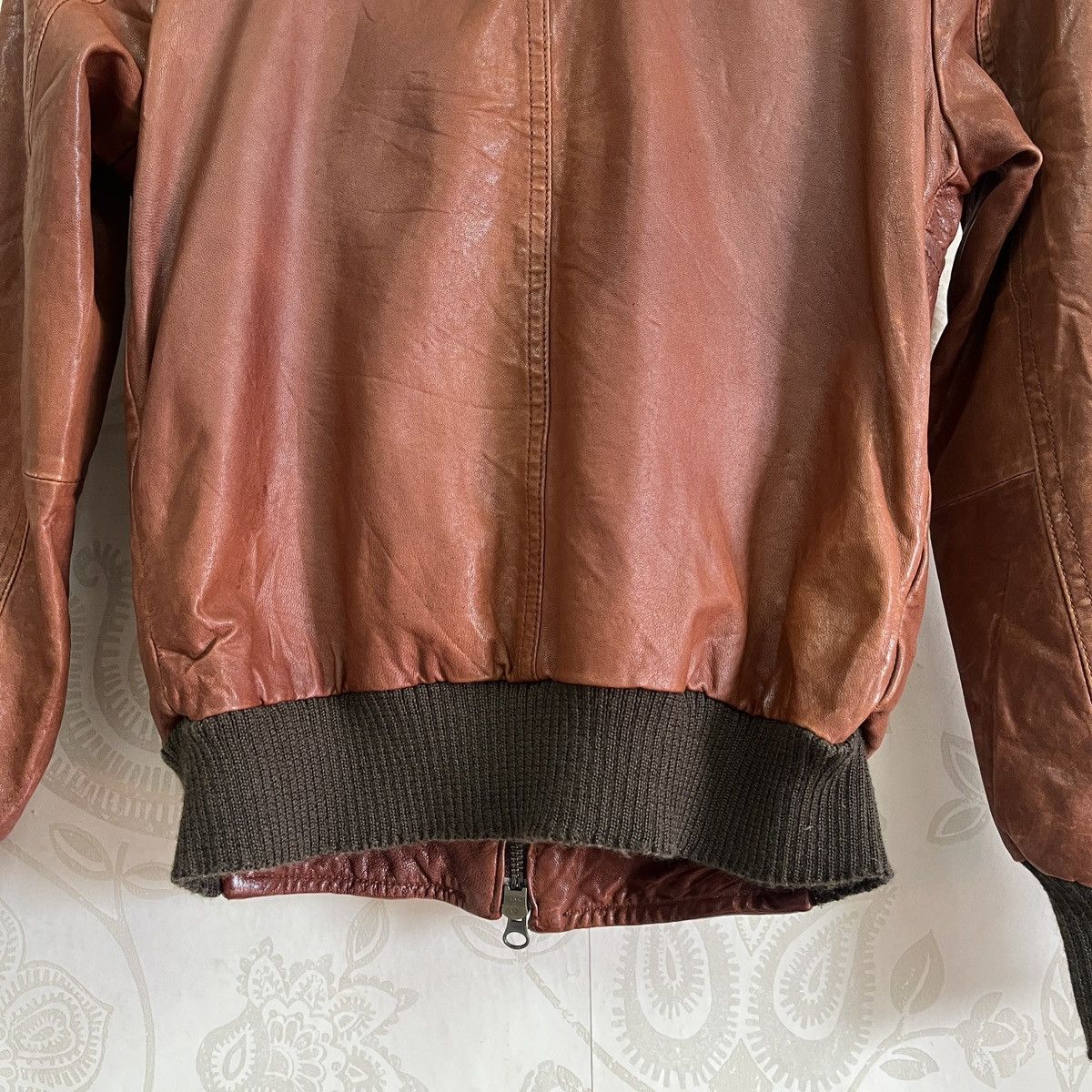 Pas de Calais × Seditionaries Bondage Pas De Calais Sheepskin Leather Jacket Size 38 Size XS / US 0-2 / IT 36-38 - 14 Thumbnail