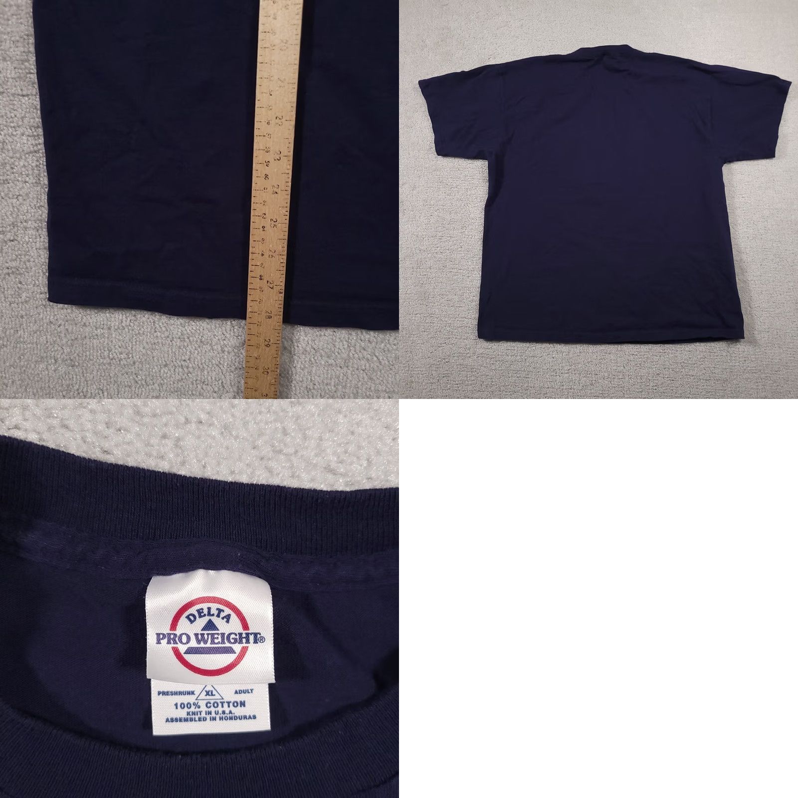 Delta VINTAGE Pickup Truck Shirt Mens XL Blue Short Sleeve American Tradition USA Dad Tee Size US XL / EU 56 / 4 - 8 Thumbnail