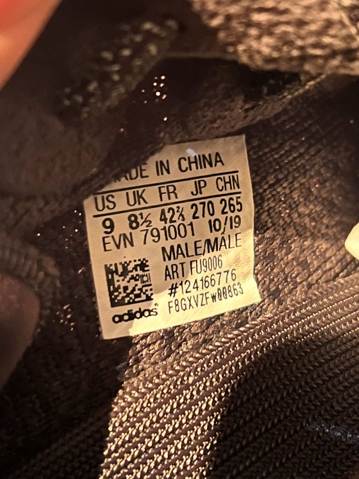 Adidas × Kanye West YEEZY BOOST 350 V2 'BLACK NON-REFLECTIVE' Size US 9 / EU 42 - 8 Thumbnail