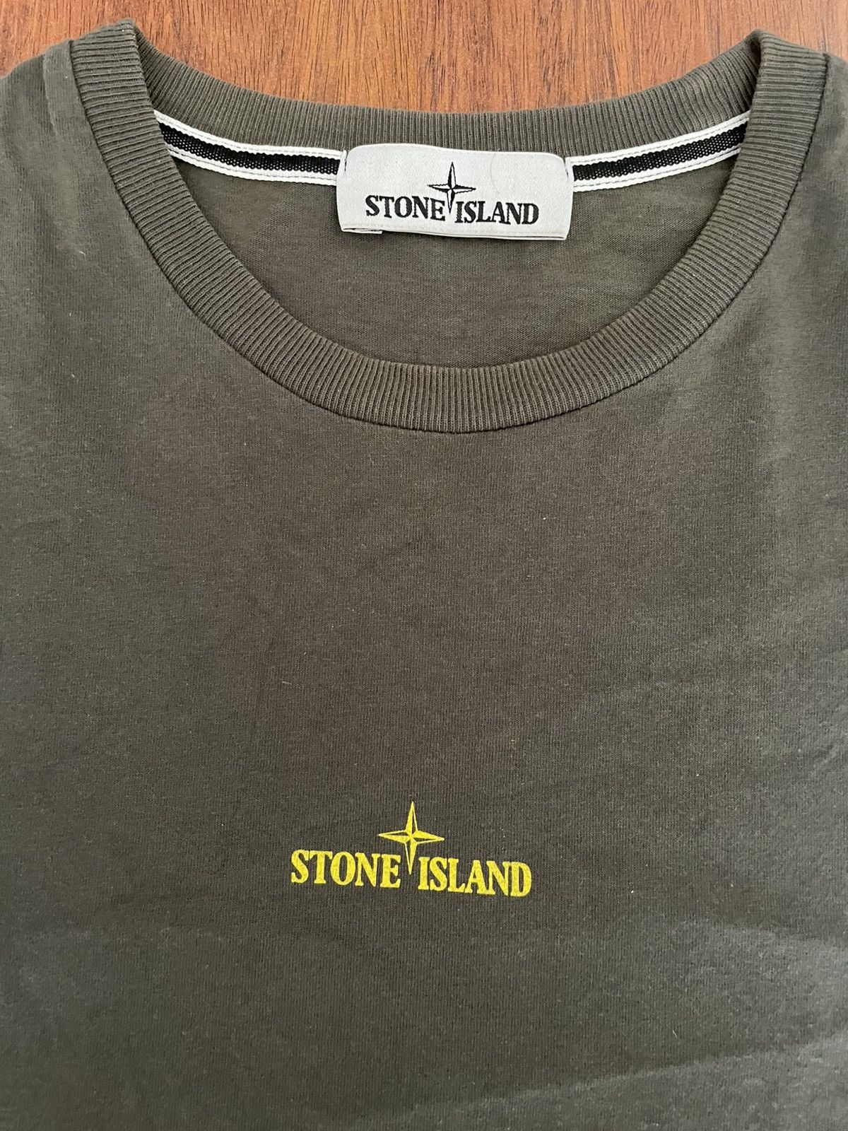 Stone Island Stone Island Big Print Logo StreetWear TShirt Size US L / EU 52-54 / 3 - 3 Thumbnail