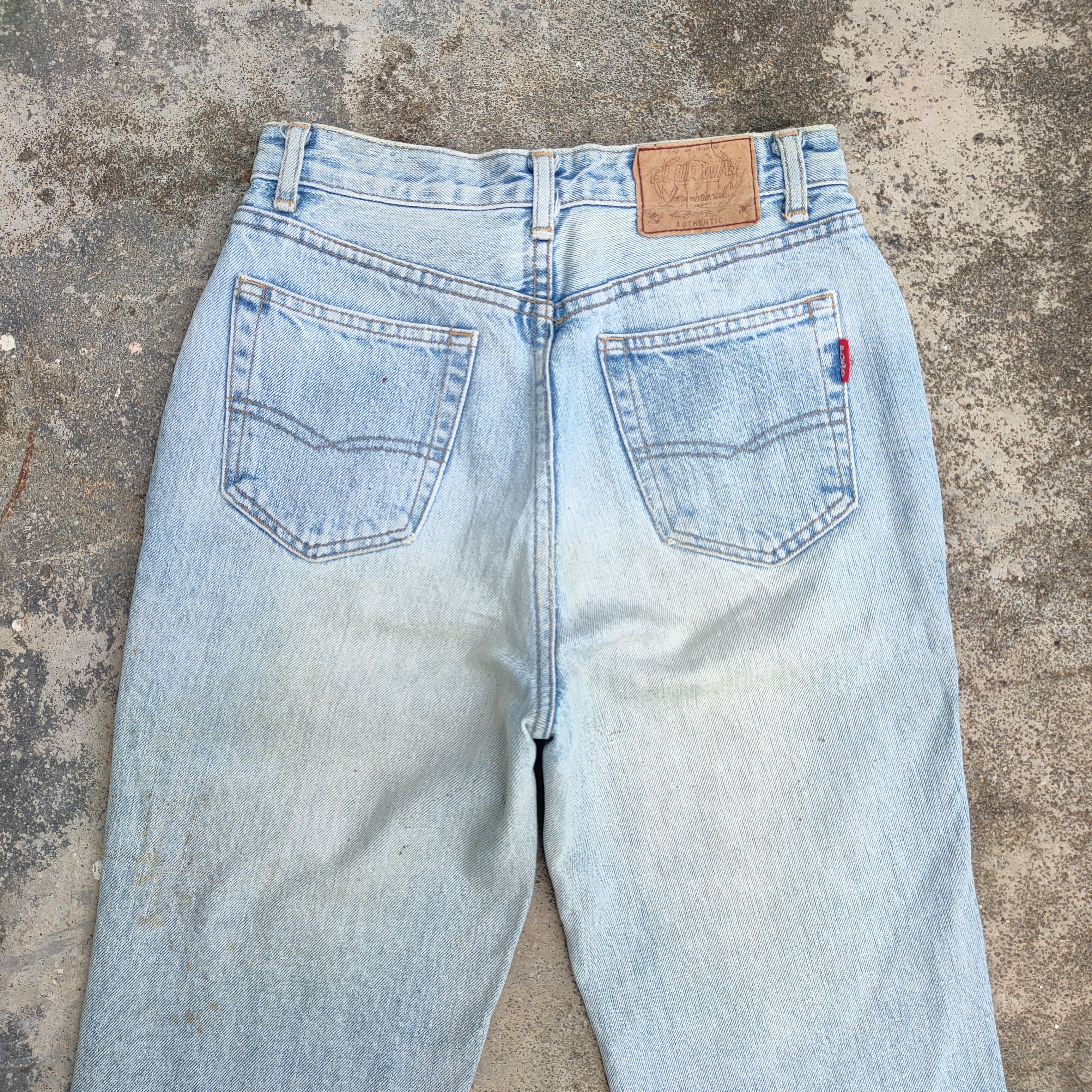 Japan Blue × Jean × Vintage VINTAGE BLUE WAY FADED JEANS DENIM PANTS Size US 26 / EU 42 - 8 Thumbnail