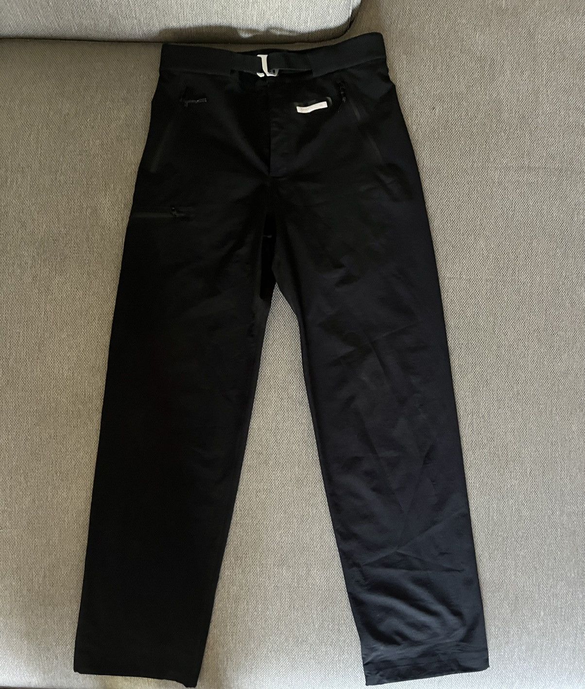 Satisfy PEACESHELL SOLOTEX HIKING PANTS BLACK Size US 30 / EU 46 - 1 Thumbnail