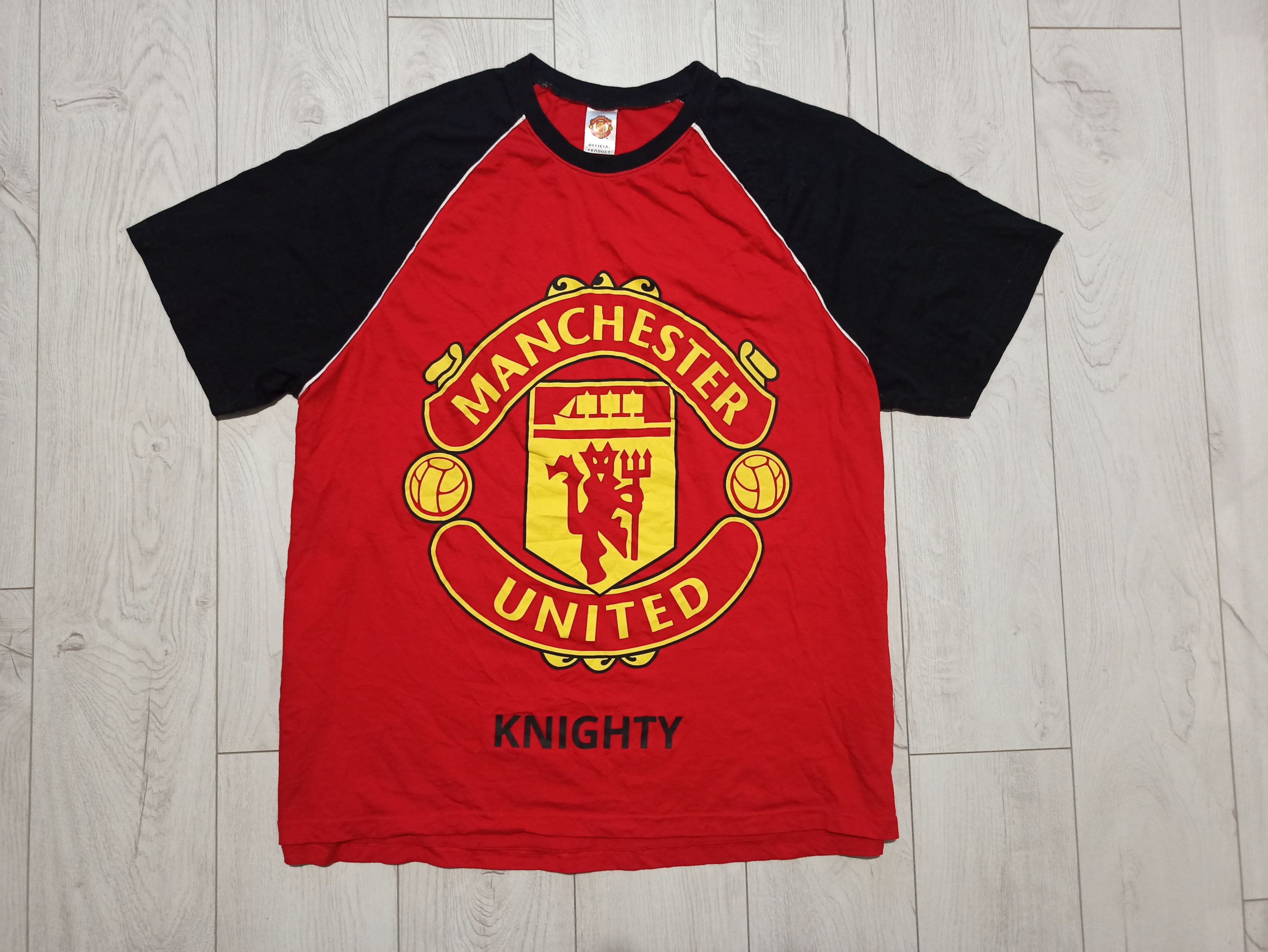 Vintage Manchester United vintage T shirt Size US XL / EU 56 / 4 - 1 Thumbnail