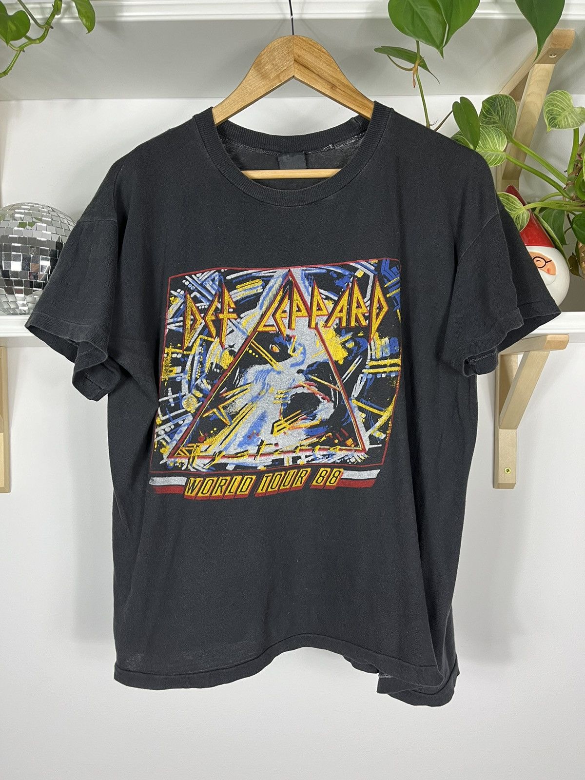 Vintage Def Leppard Hysterical concert Tee Shirt XL deals