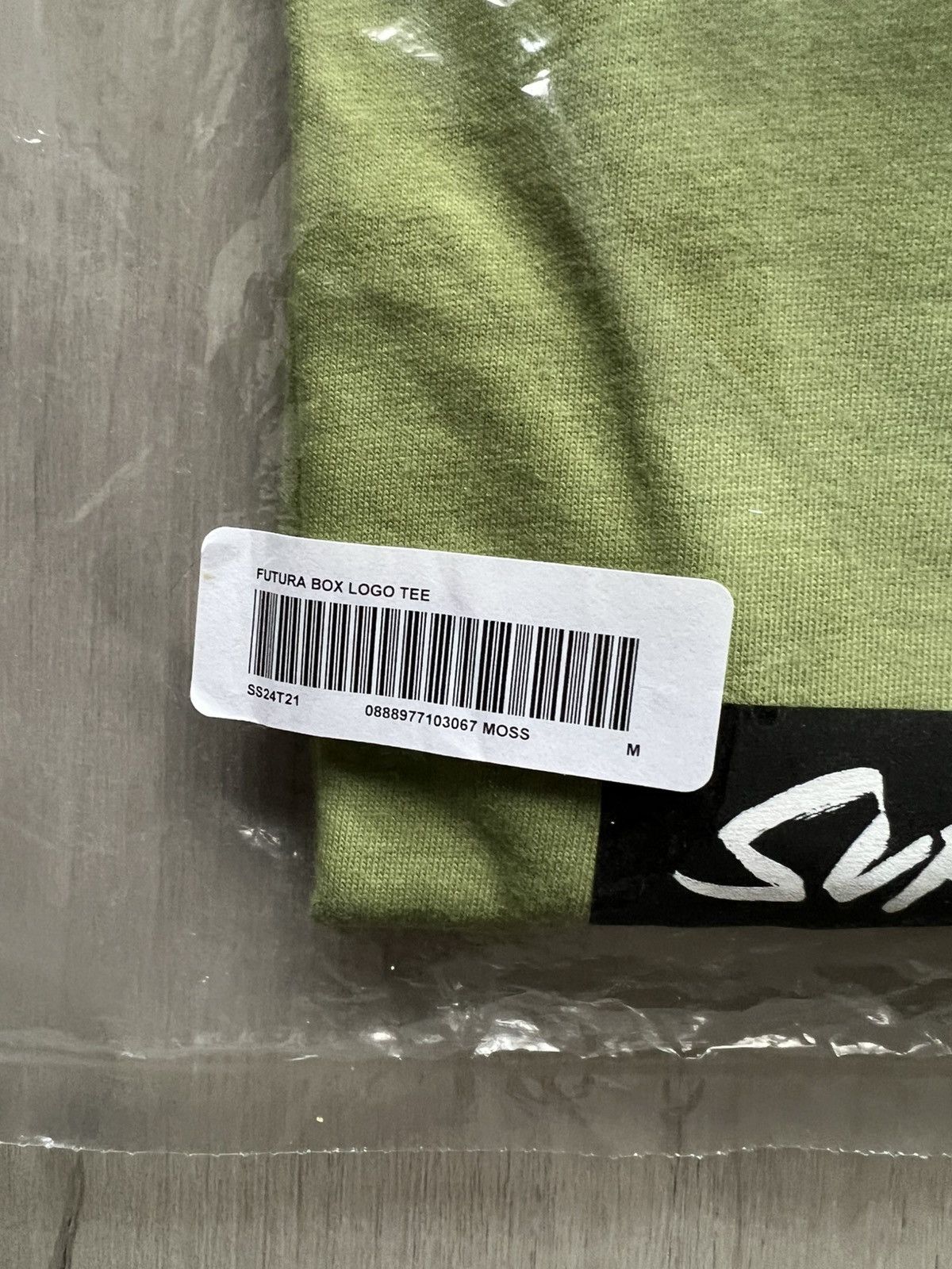 Futura × Supreme Supreme Futura Box Logo Tee - Moss - M Size US M / EU 48-50 / 2 - 2 Thumbnail
