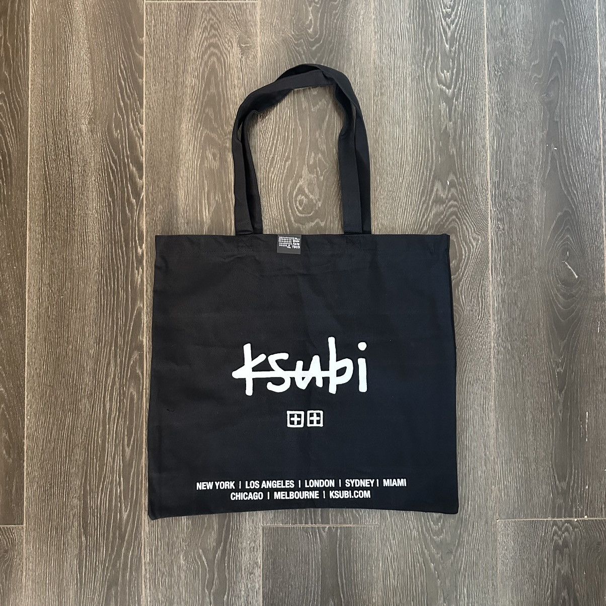 Ksubi Ksubi Black Canvas Large Tote Bag NEW Size ONE SIZE - 1 Thumbnail