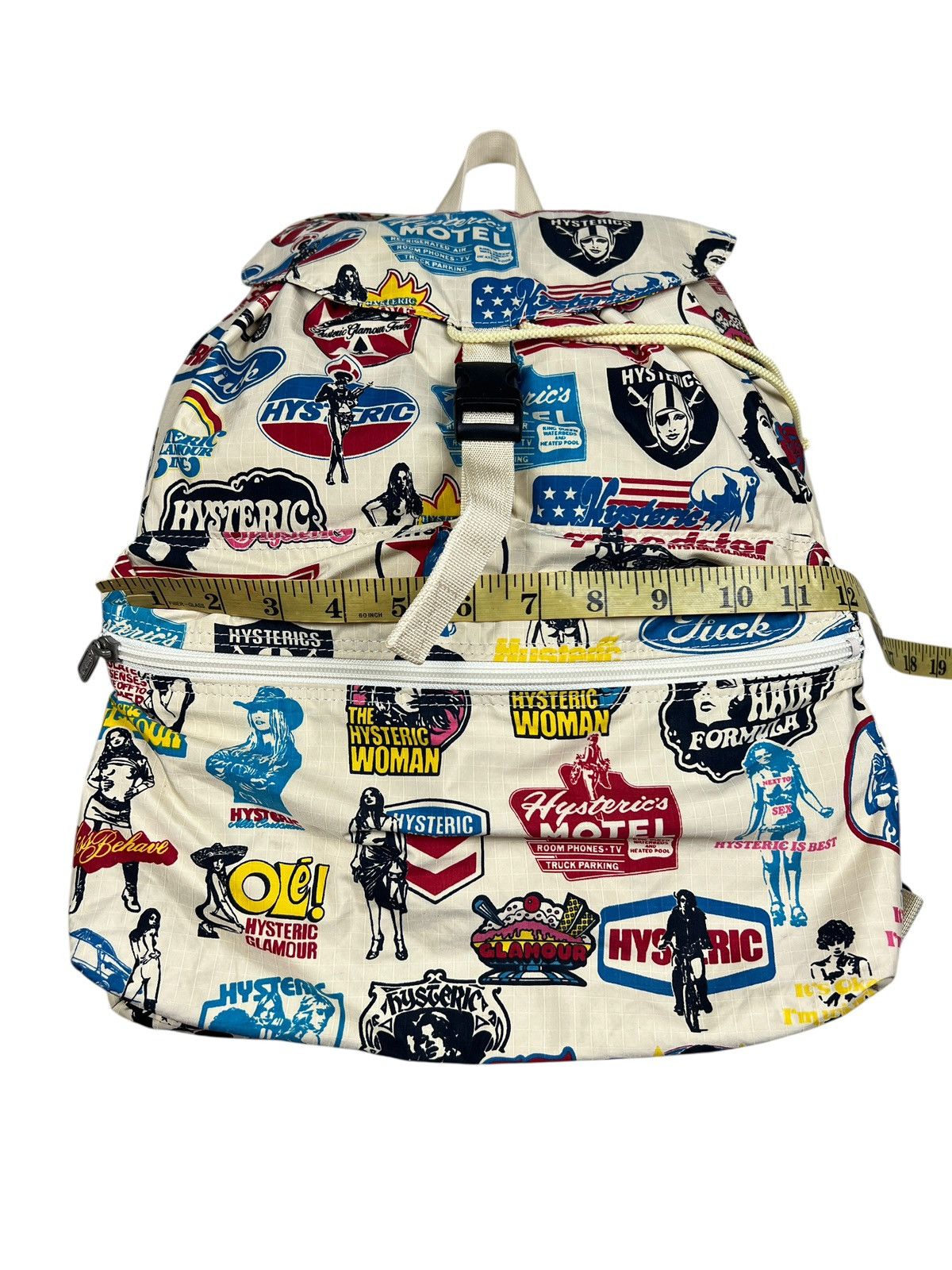 Hysteric Glamour Vintage Hysteric Glamour All-Over Print Backpack Size ONE SIZE - 16 Thumbnail