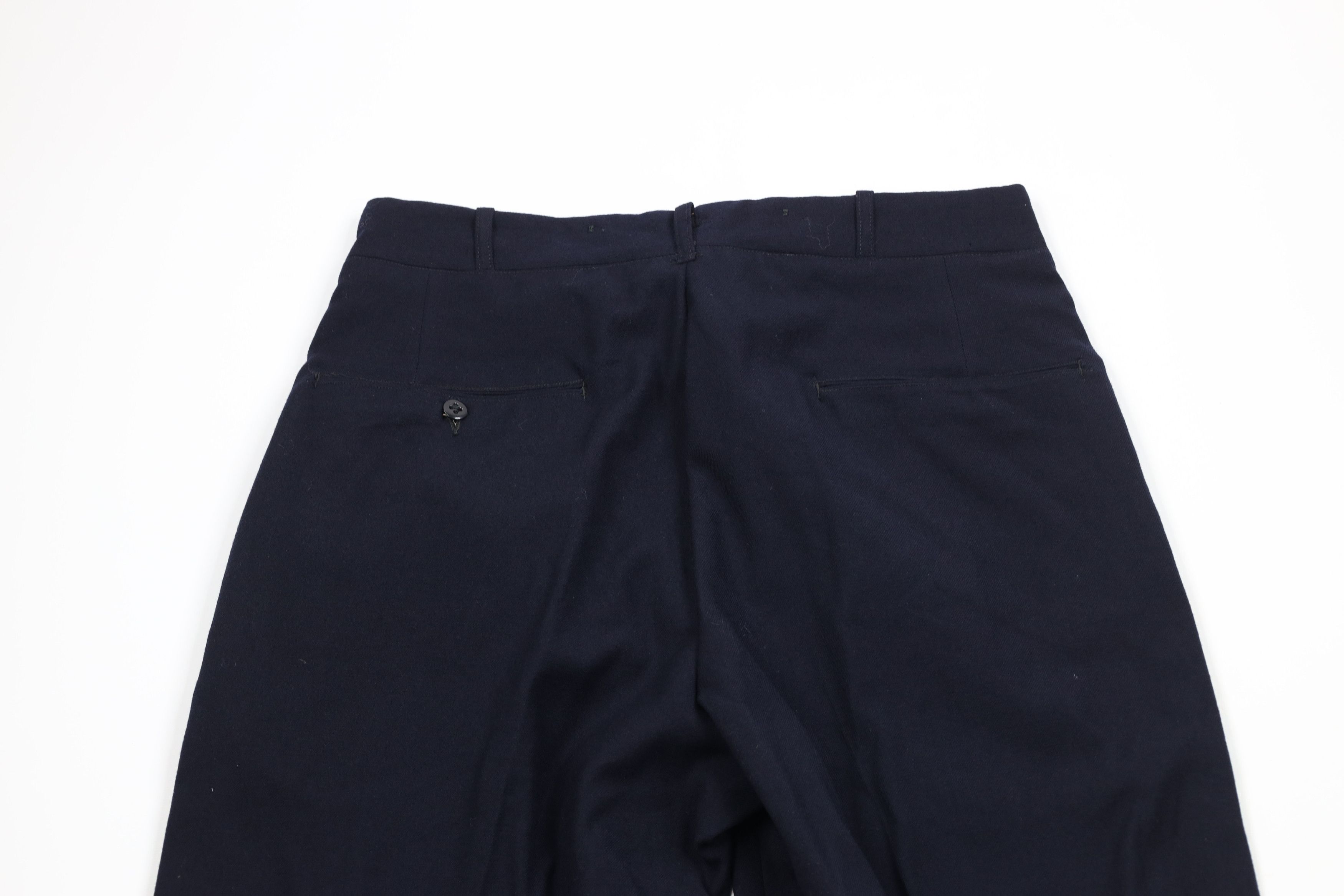 Vintage Vintage 30s 40s Military Wool Button Fly Officer Pants USA Size US 30 / EU 46 - 11 Thumbnail