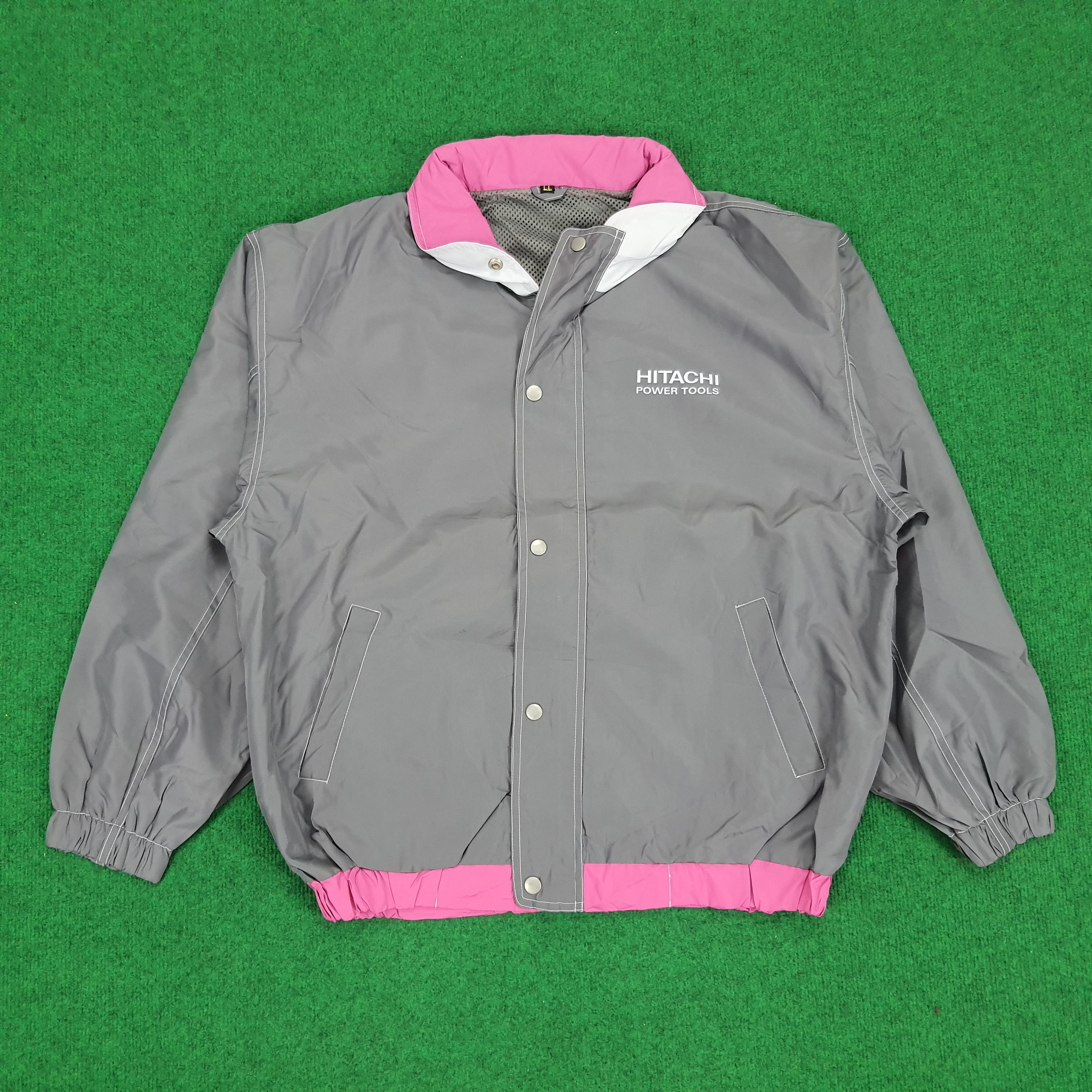 Japanese Brand Vintage Hitachi Technology Japanese Brand Windbreaker Size US XL / EU 56 / 4 - 1 Thumbnail