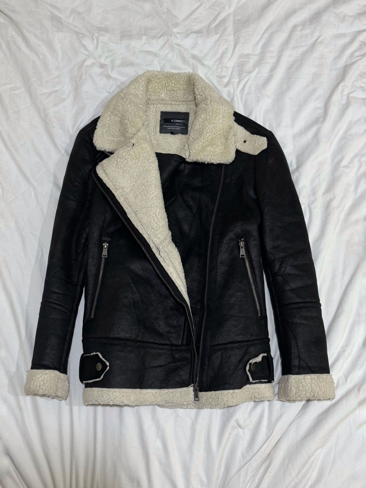 14th Addiction JAPANESE GOTHIC JACKET PUNK WAXED HCONNECT Size US M / EU 48-50 / 2 - 4 Thumbnail