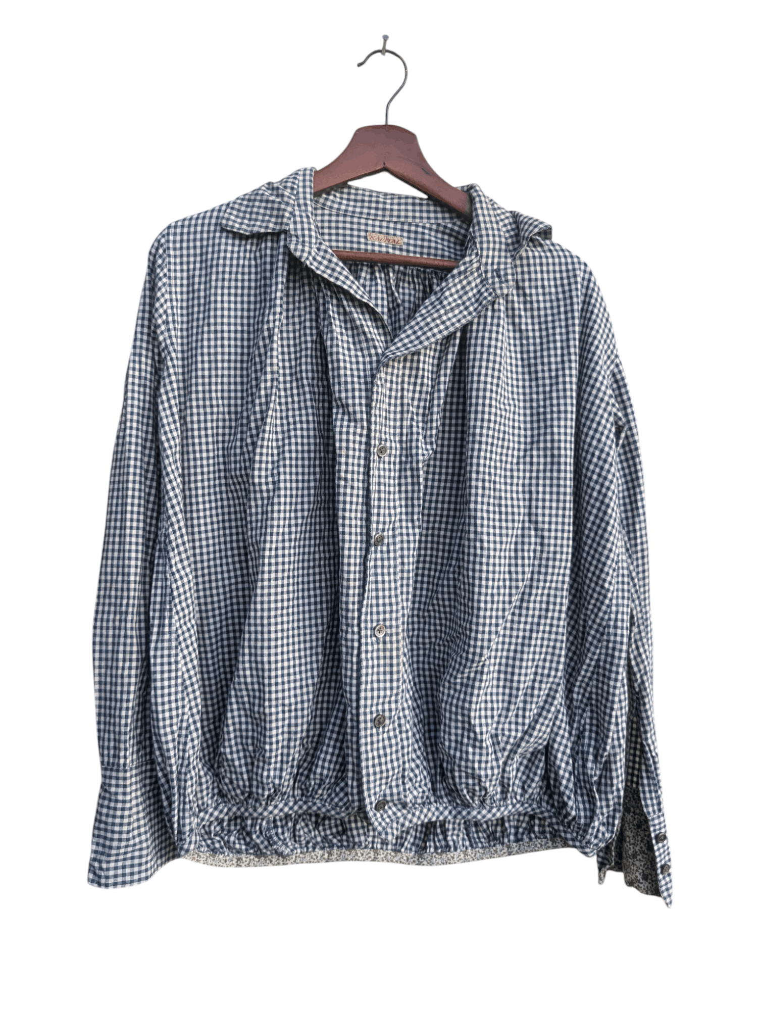 Kapital Kapital Checkered Cotton Shirt with Ruffles Size M / US 6-8 / IT 42-44 - 1 Thumbnail