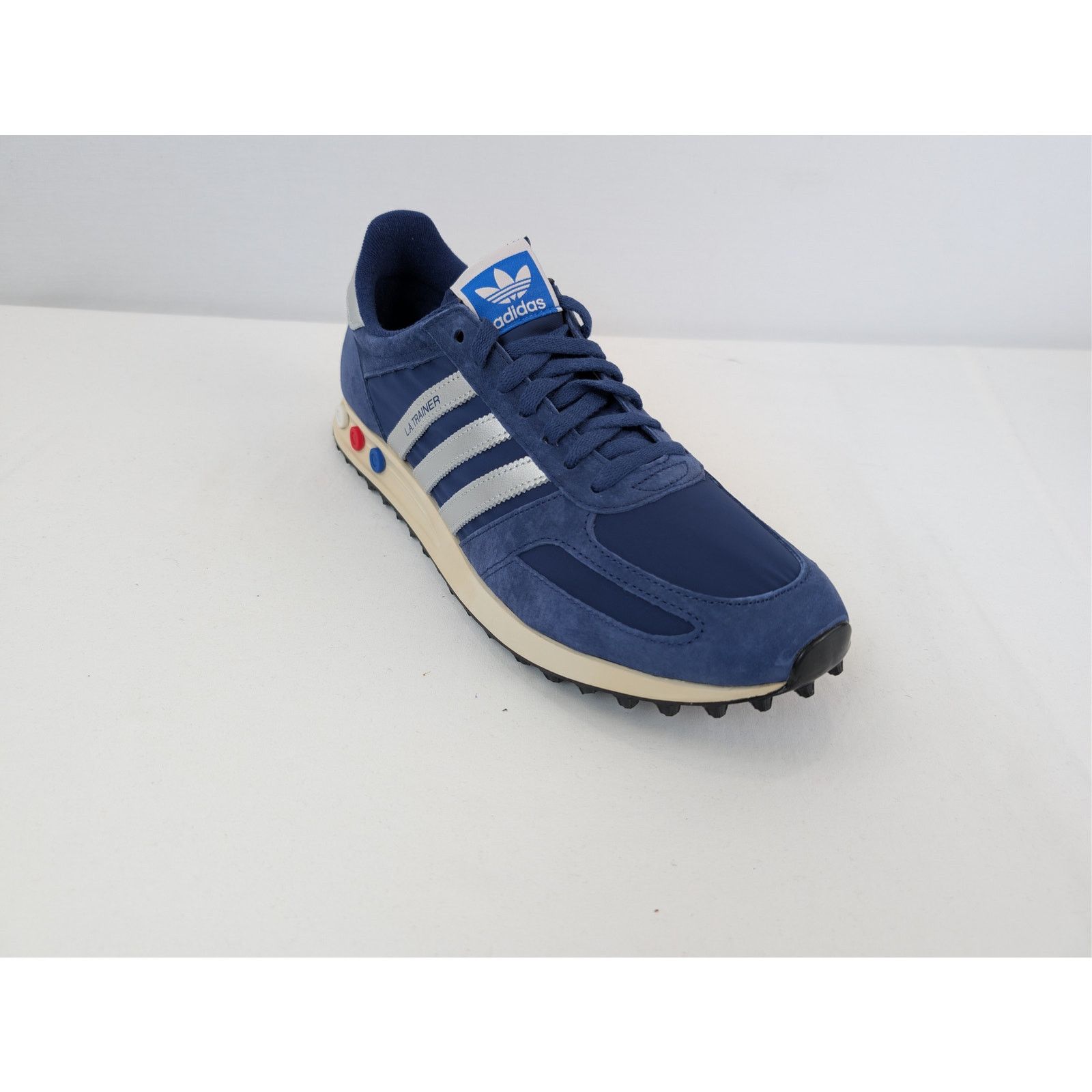 Adidas o1rshd1 LA Trainer OG Sneakers Dark Blue / Silver Metallic Size US 12.5 / EU 45-46 - 3 Thumbnail